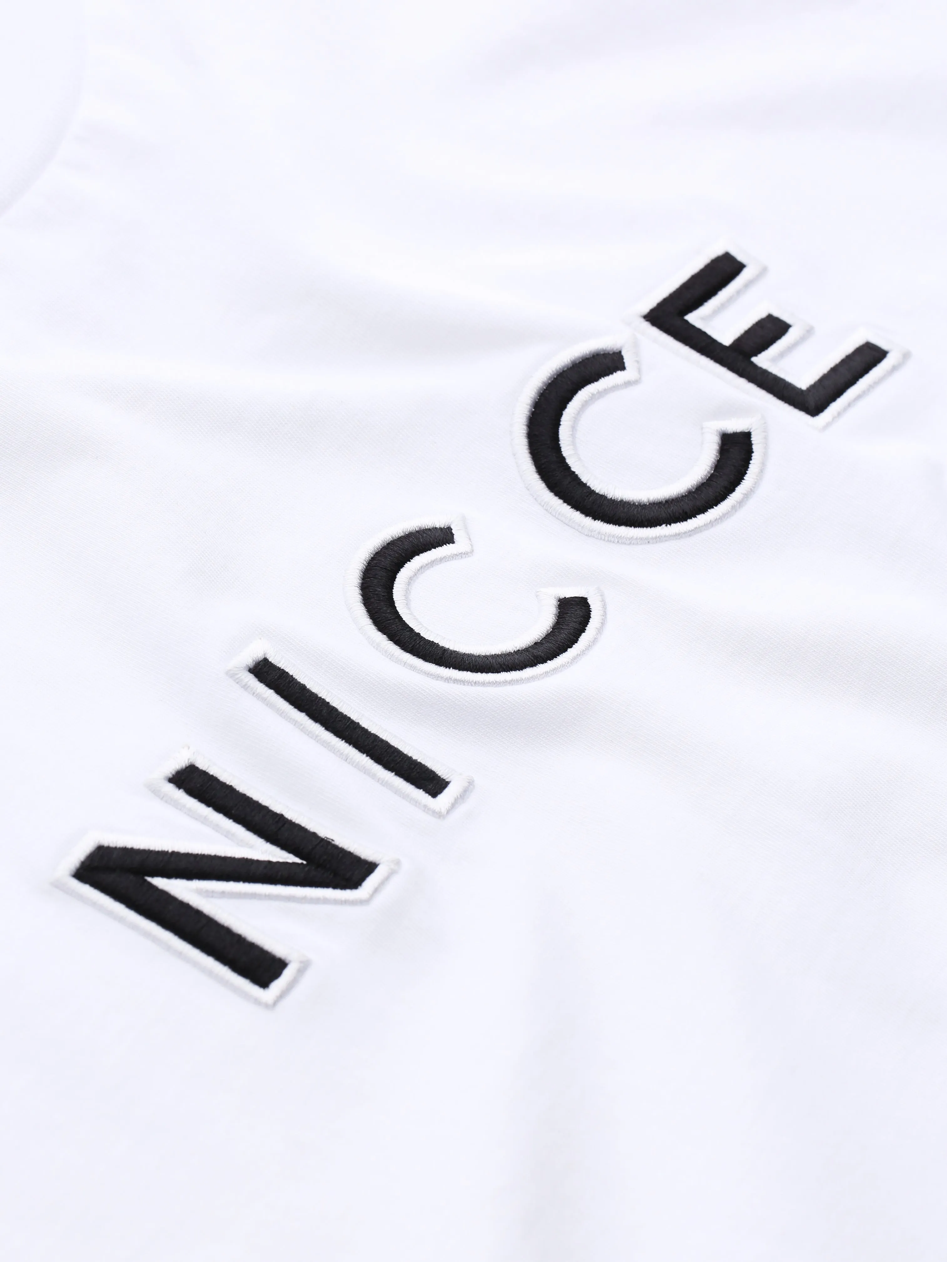 NICCE Mens Mercury Outline T-Shirt | White sold by Nicce product image thumbnail 4
