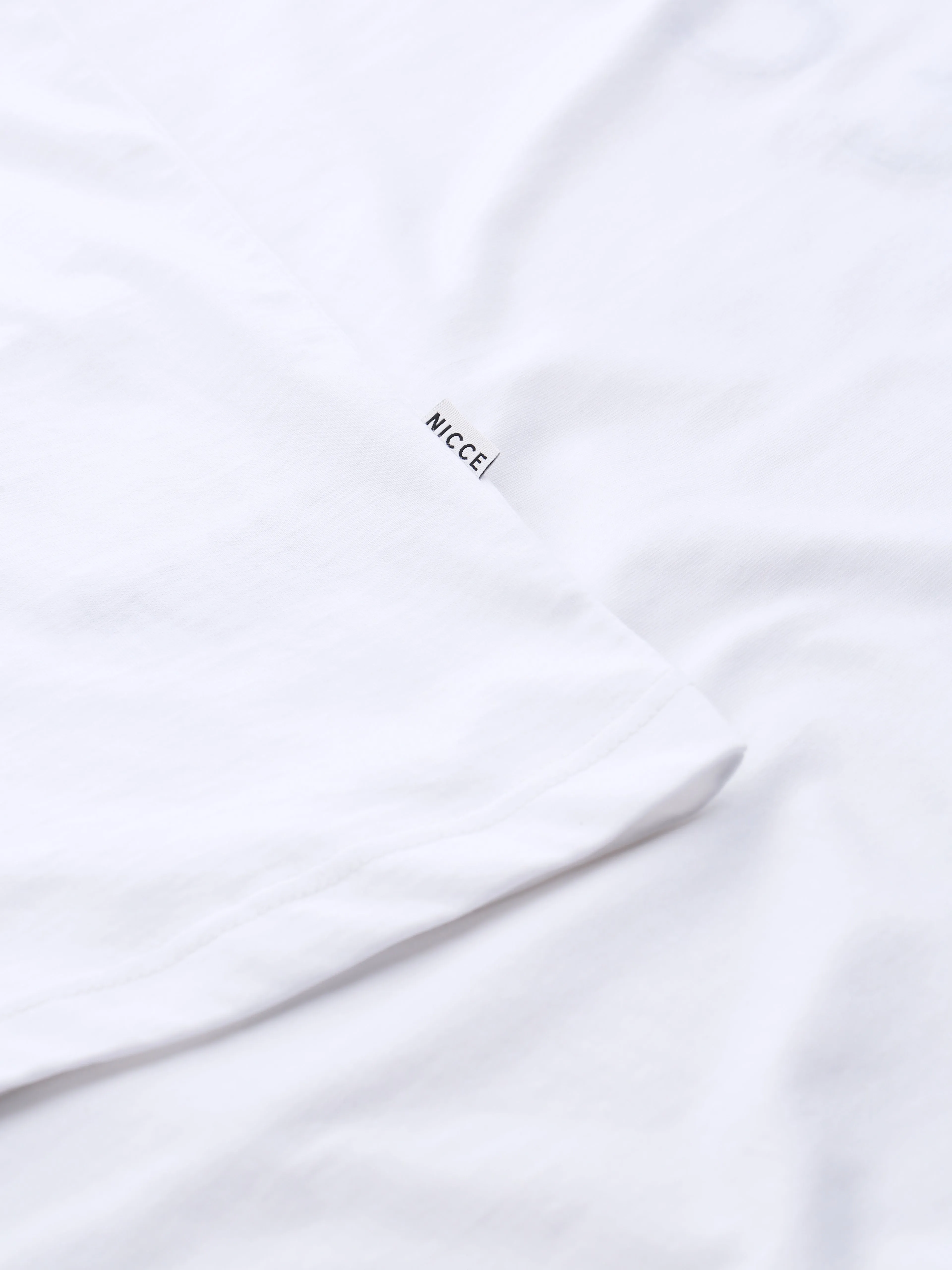 NICCE Mens Mercury Outline T-Shirt | White sold by Nicce product image thumbnail 5