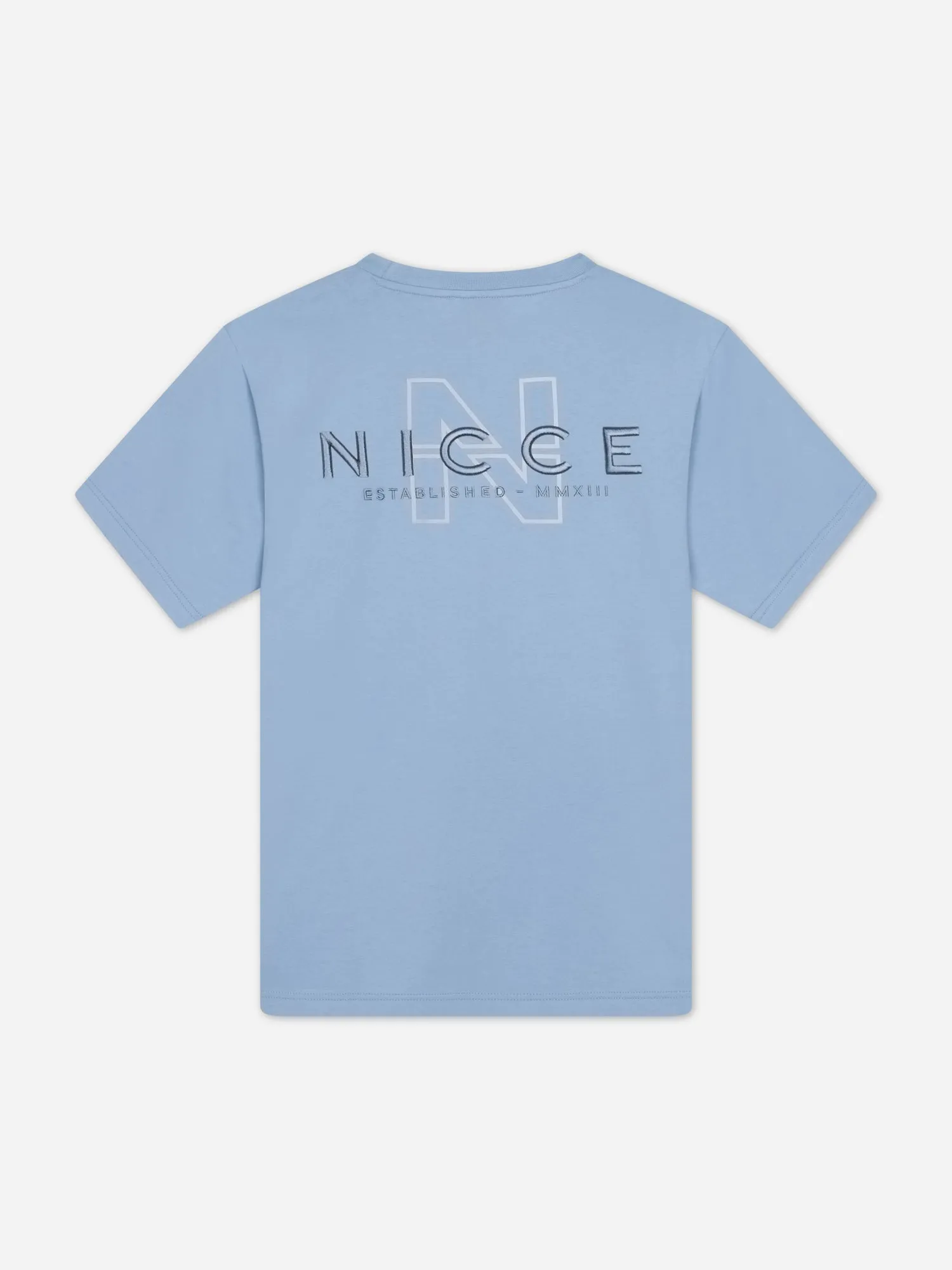 NICCE Mens Sect T-Shirt | Blue sold by Nicce product image thumbnail 3