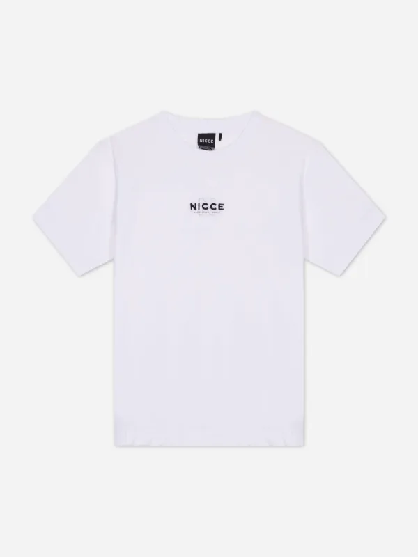 NICCE Mens Sect T-Shirt | White sold by Nicce