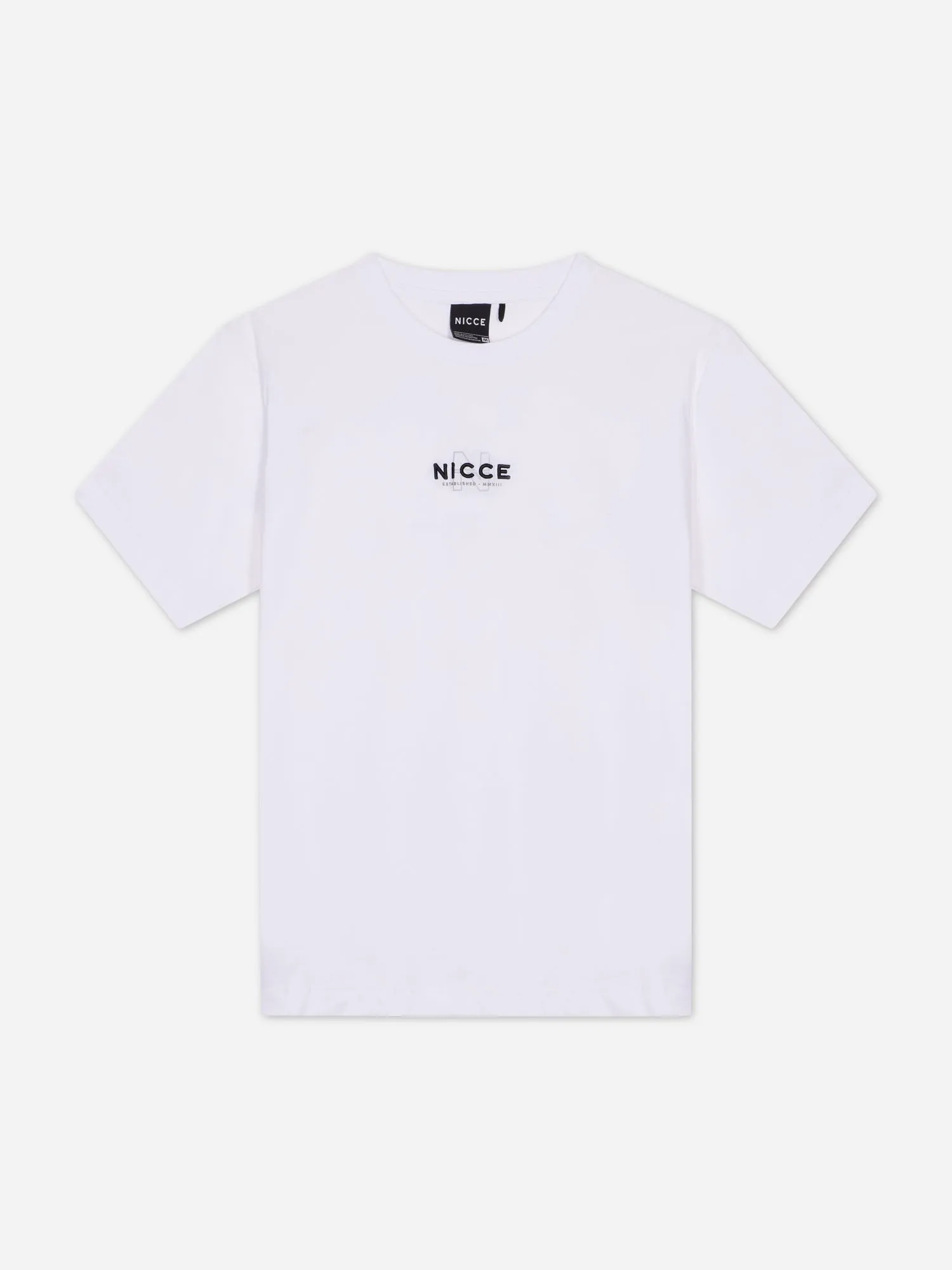 NICCE Mens Sect T-Shirt | White sold by Nicce