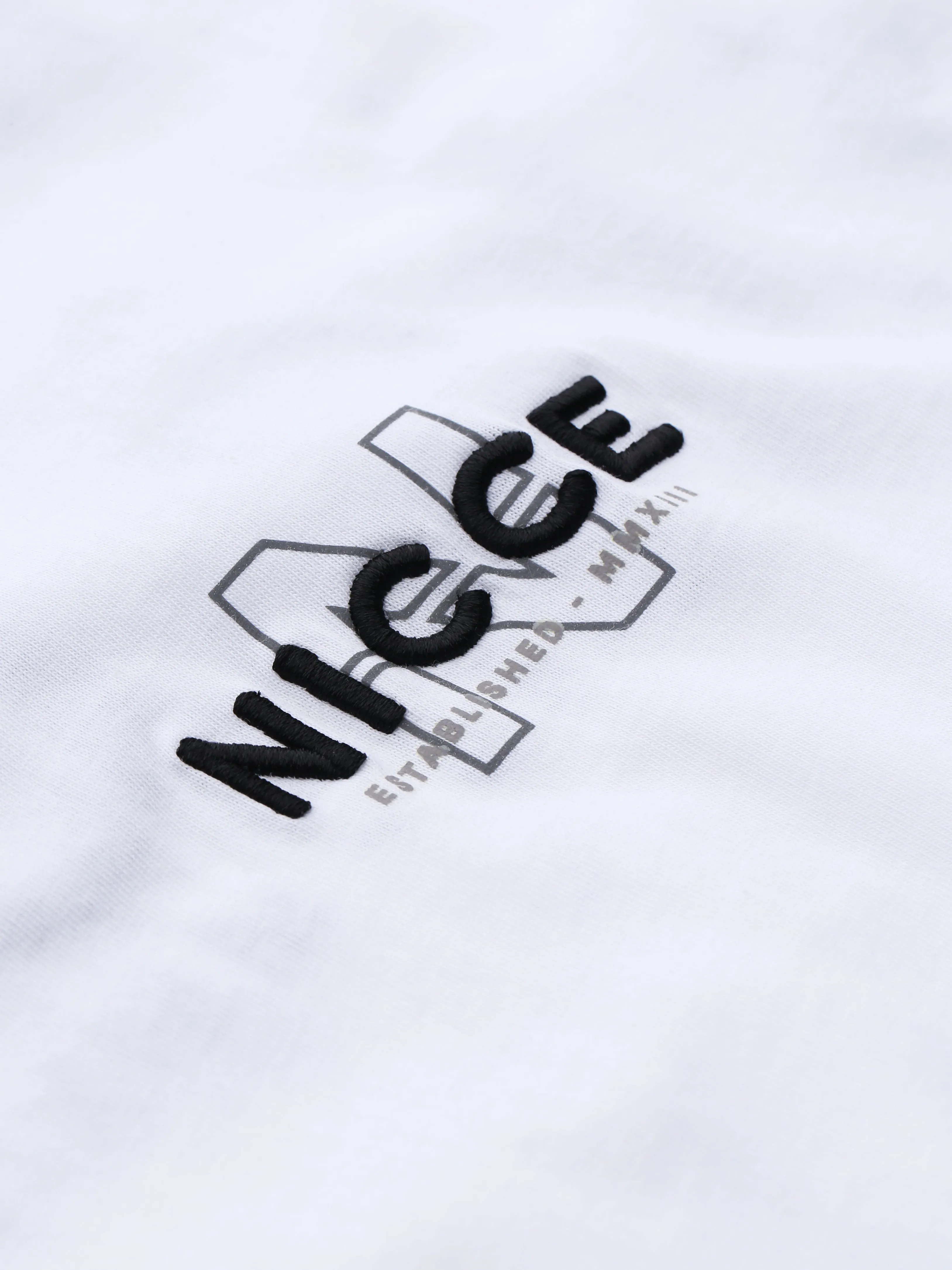 NICCE Mens Sect T-Shirt | White sold by Nicce product image thumbnail 4