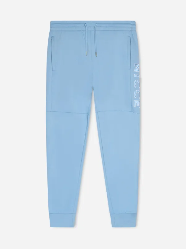NICCE Mens Mercury Outline Joggers | Blue sold by Nicce