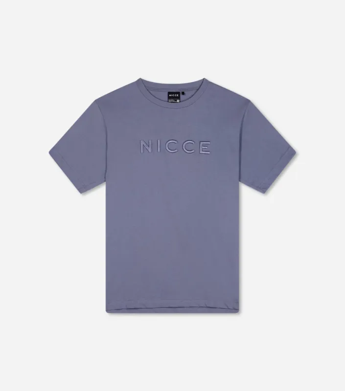 NICCE Mens Mercury Short Sleeve T-Shirt | Infinity Blue sold by Nicce