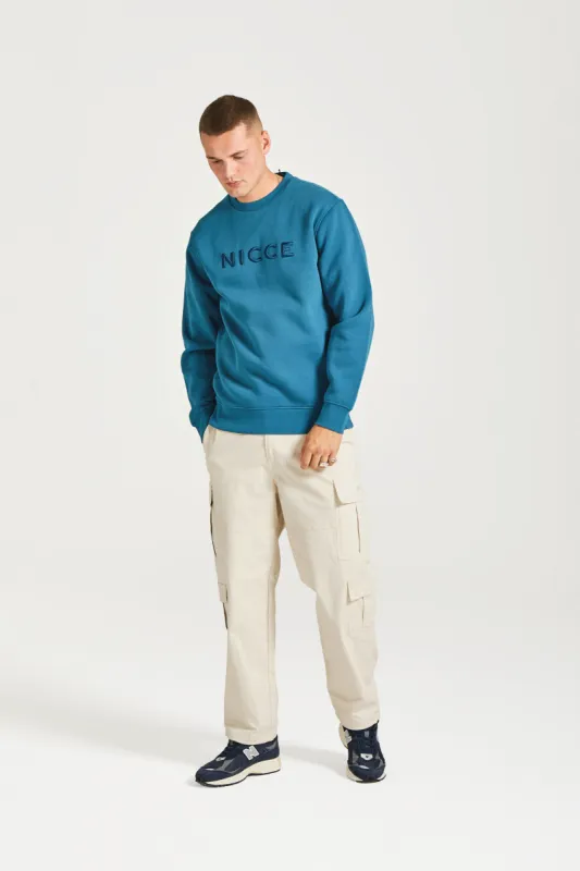 NICCE Mens Mercury Sweatshirt | Teal sold by Nicce