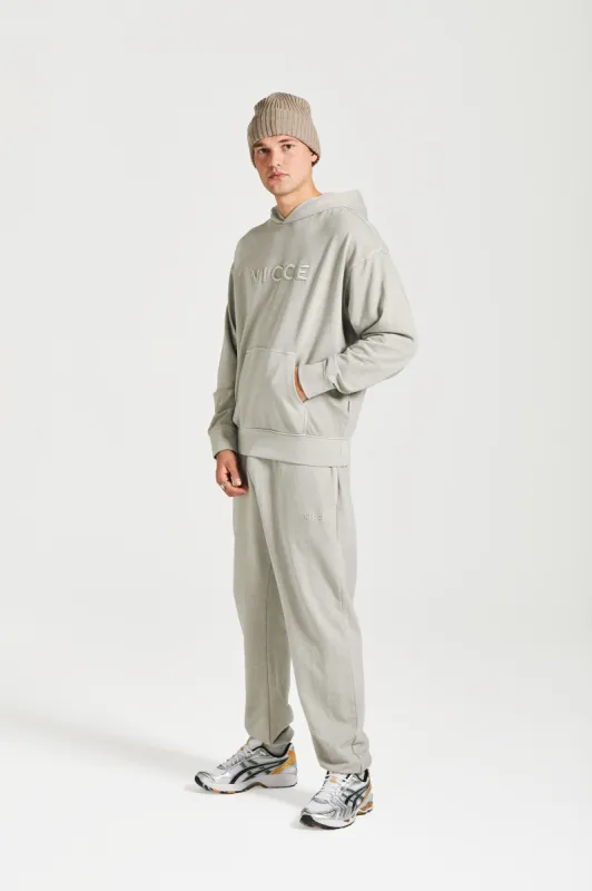 NICCE Mens Mercury Oversized Hoodie | Circular Grey sold by Nicce