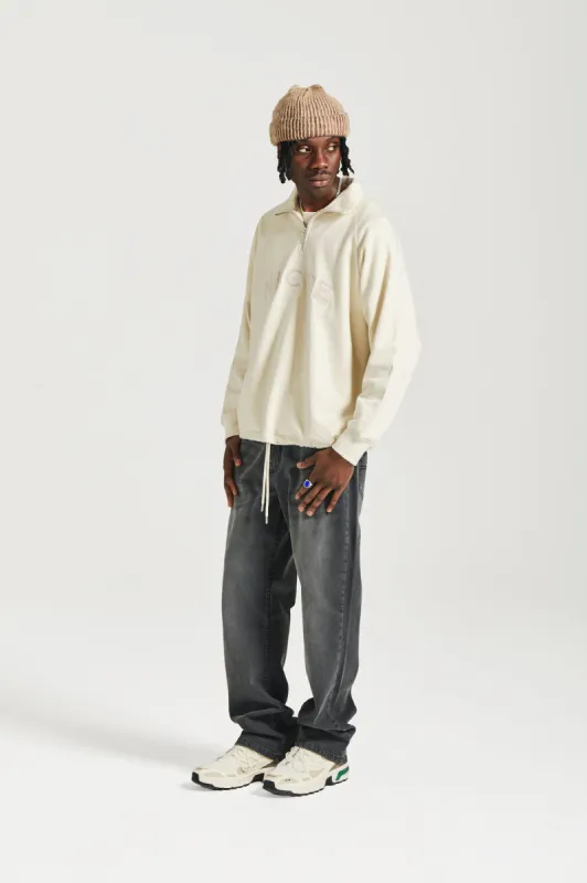 NICCE Mens Fairway Zip Sweatshirt | Sandshell sold by Nicce