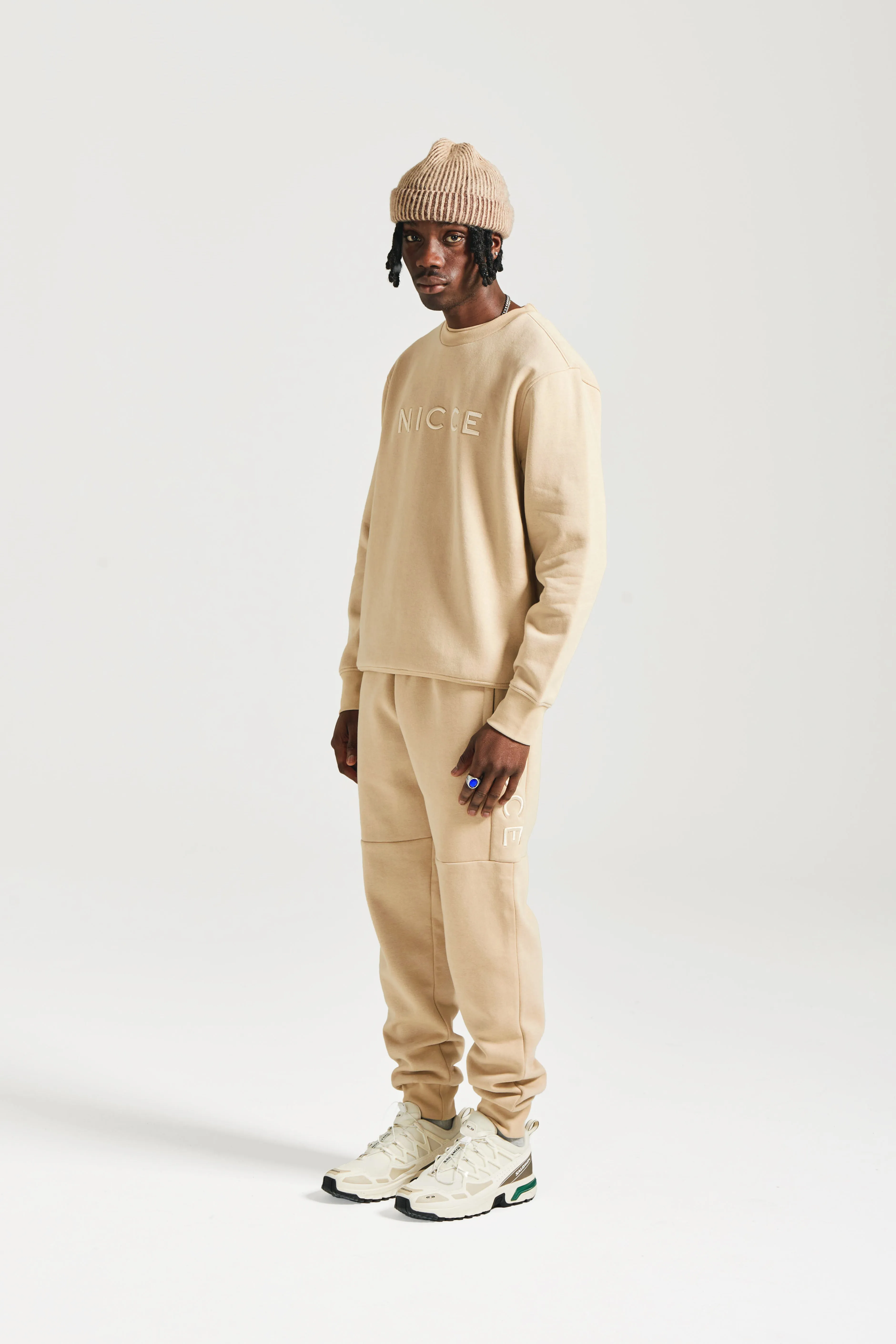 NICCE Mens Mercury Sweatshirt | Stone sold by Nicce product image thumbnail 4