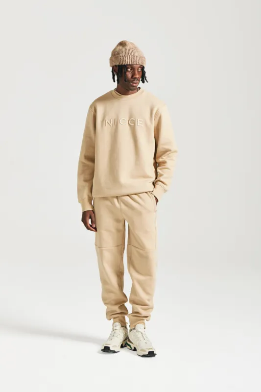 NICCE Mens Mercury Sweatshirt | Stone sold by Nicce