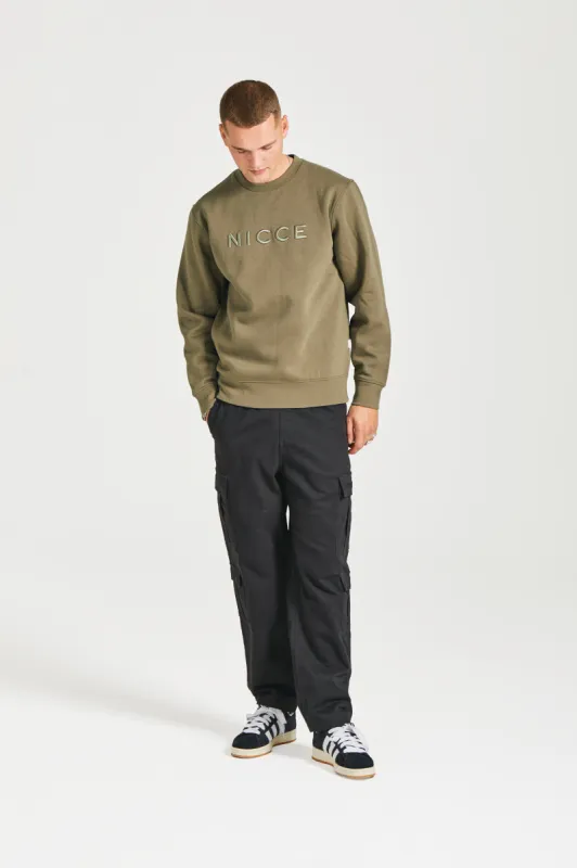 NICCE Mens Mercury Sweatshirt | Juniper Green sold by Nicce