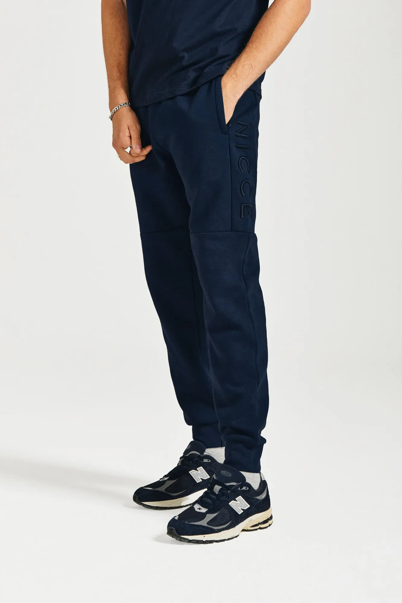 NICCE Mens Mercury Joggers | Navy sold by Nicce product image thumbnail 2