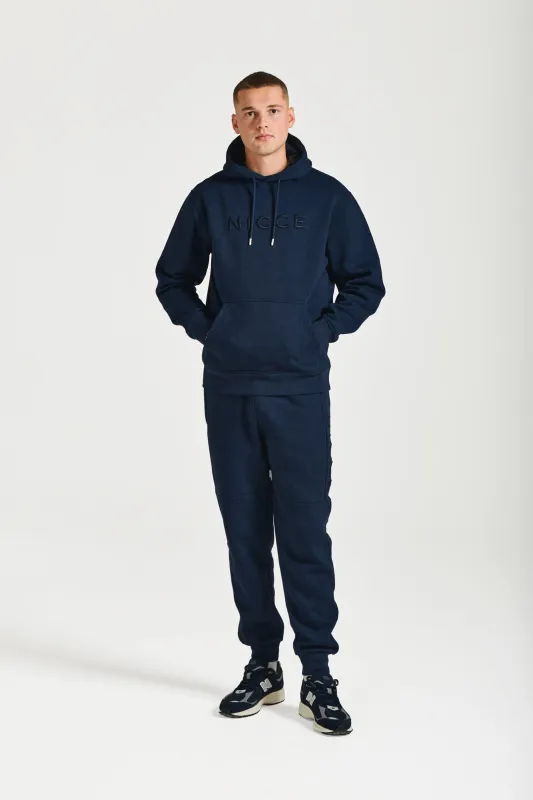 NICCE Mens Mercury Hoodie | Navy sold by Nicce