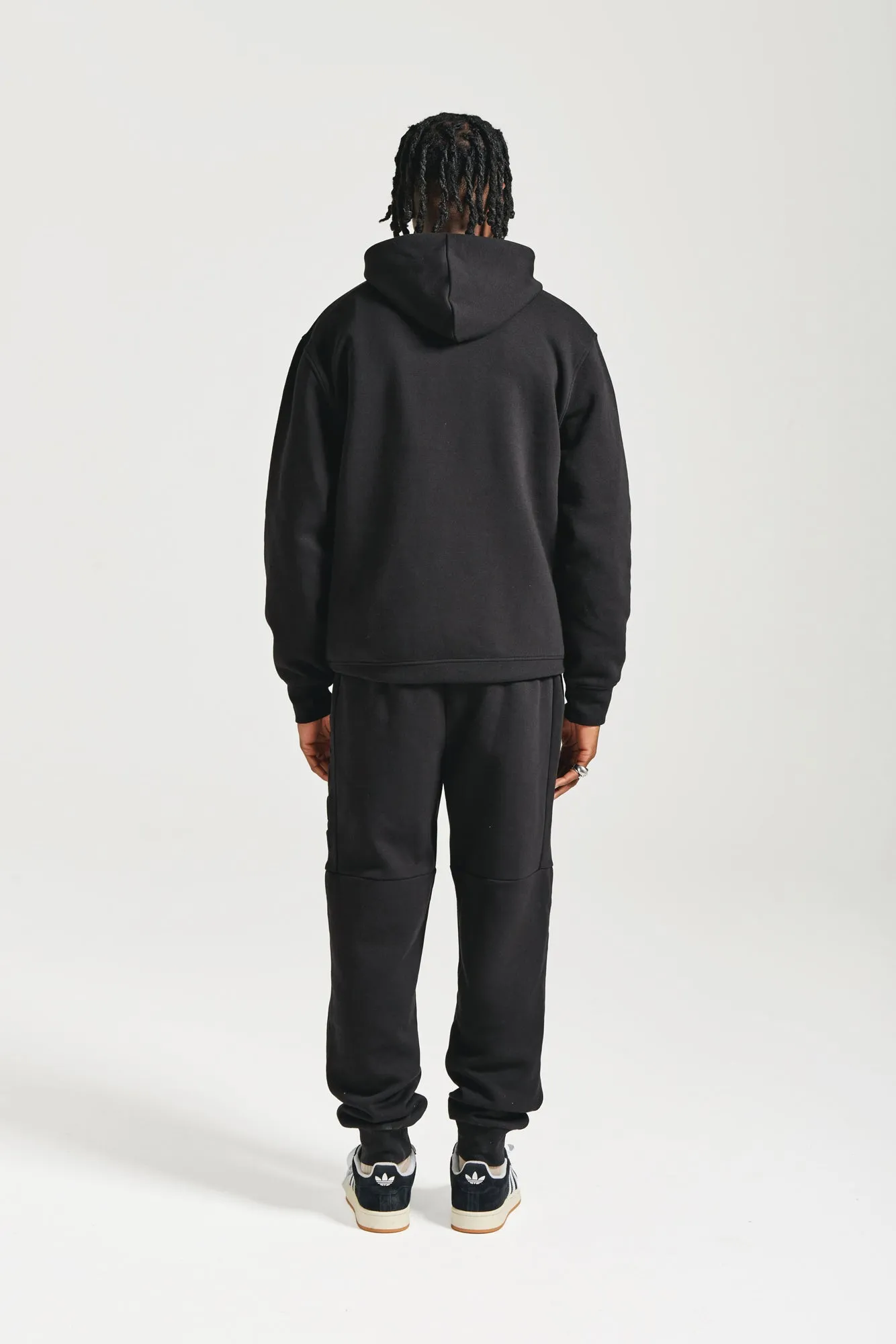 NICCE Mens Mercury Hoodie & Jogger Tracksuit Set | Black sold by Nicce product image thumbnail 4