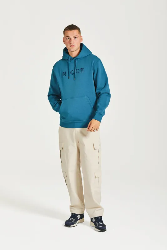 NICCE Mens Mercury Hoodie | Teal sold by Nicce
