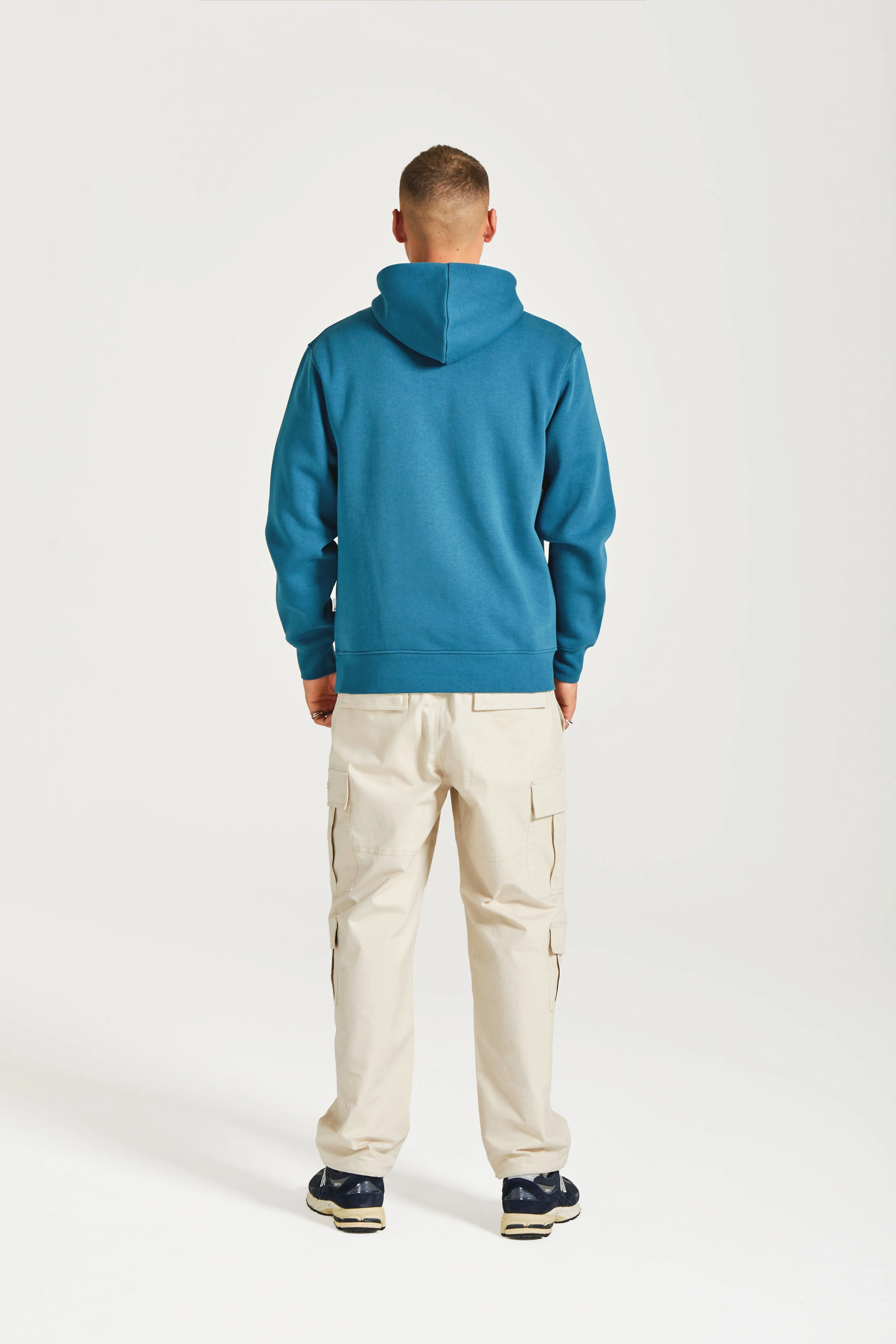 NICCE Mens Mercury Hoodie | Teal sold by Nicce product image thumbnail 5