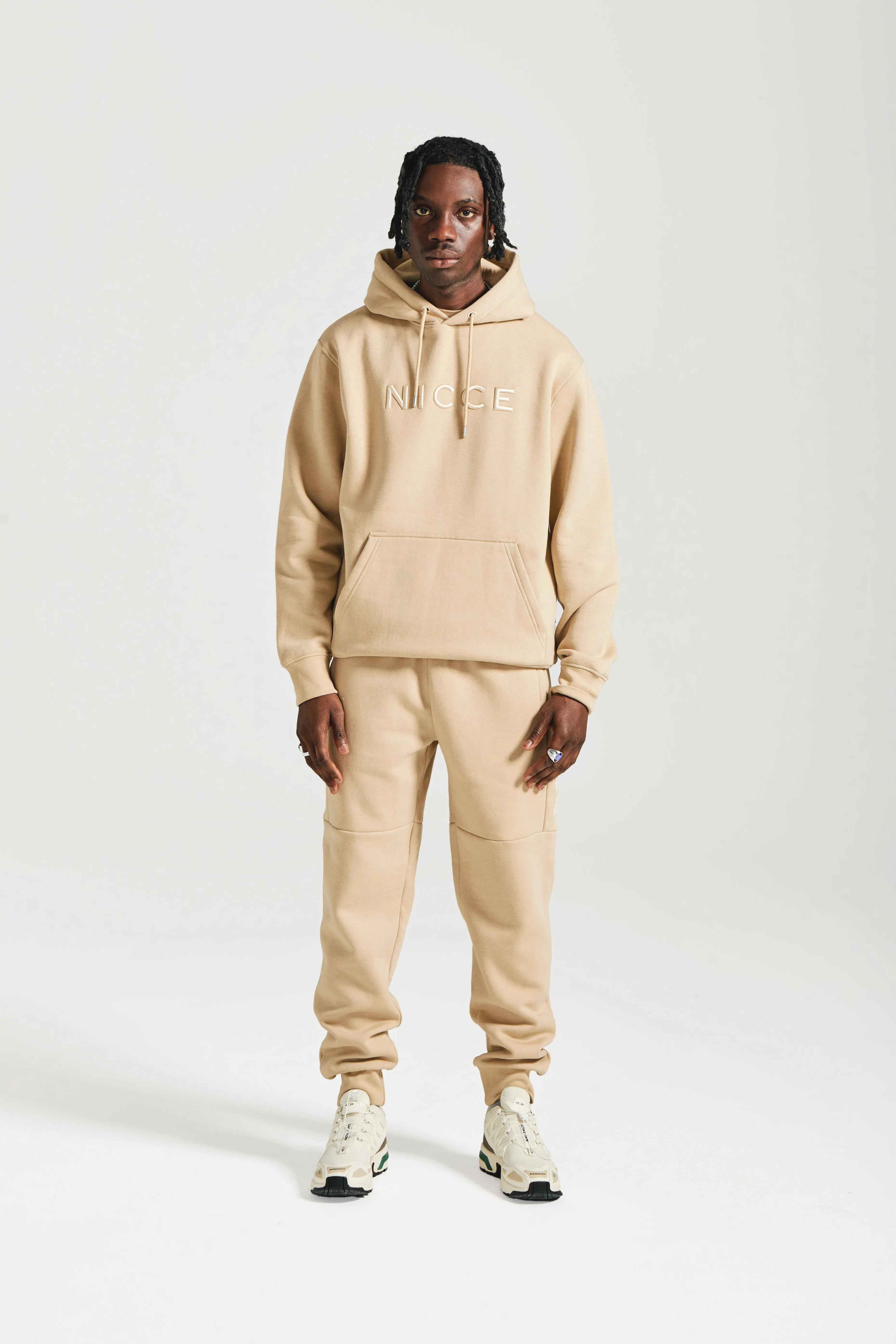 NICCE Mens Mercury Hoodie | Stone sold by Nicce product image thumbnail 3