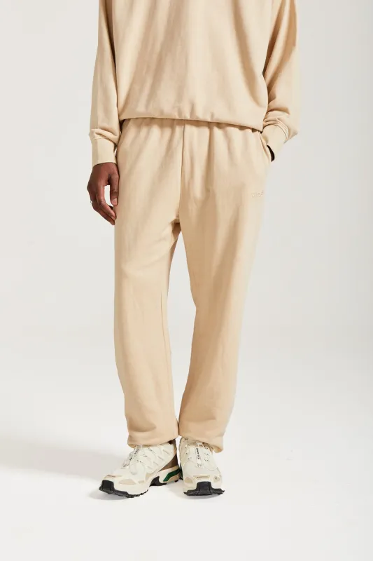 NICCE Mens Mercury Oversized Joggers | Stone sold by Nicce