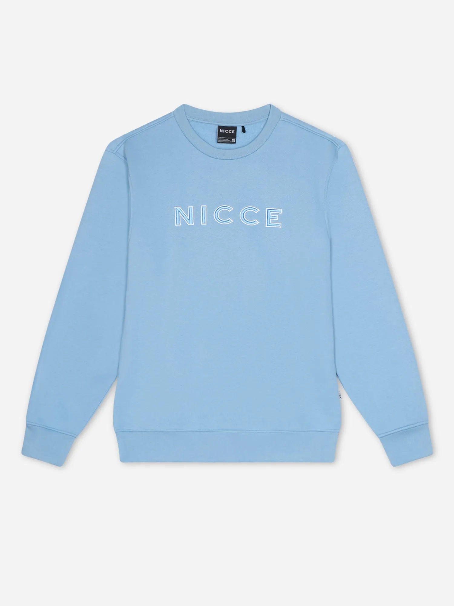 NICCE Mens Mercury Outline Sweatshirt | Blue sold by Nicce product image thumbnail 2