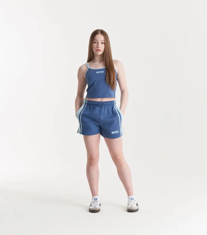 NICCE Girls Sapphire Cropped Vest | Blue sold by Nicce