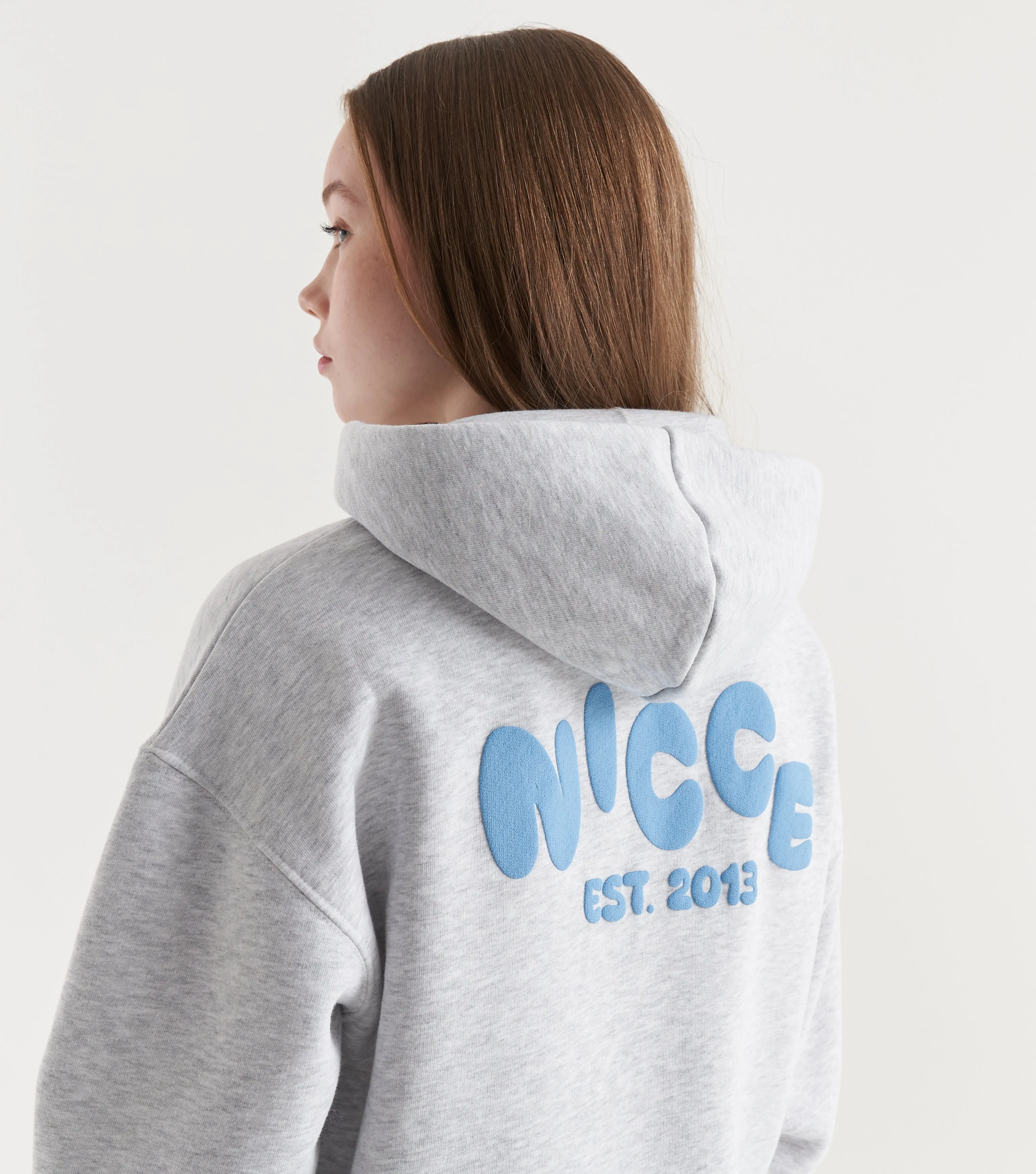 NICCE Girls Sapphire Hoodie | Grey sold by Nicce product image thumbnail 3