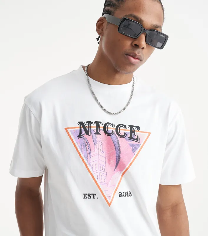 NICCE Mens Retreat T-Shirt | White sold by Nicce