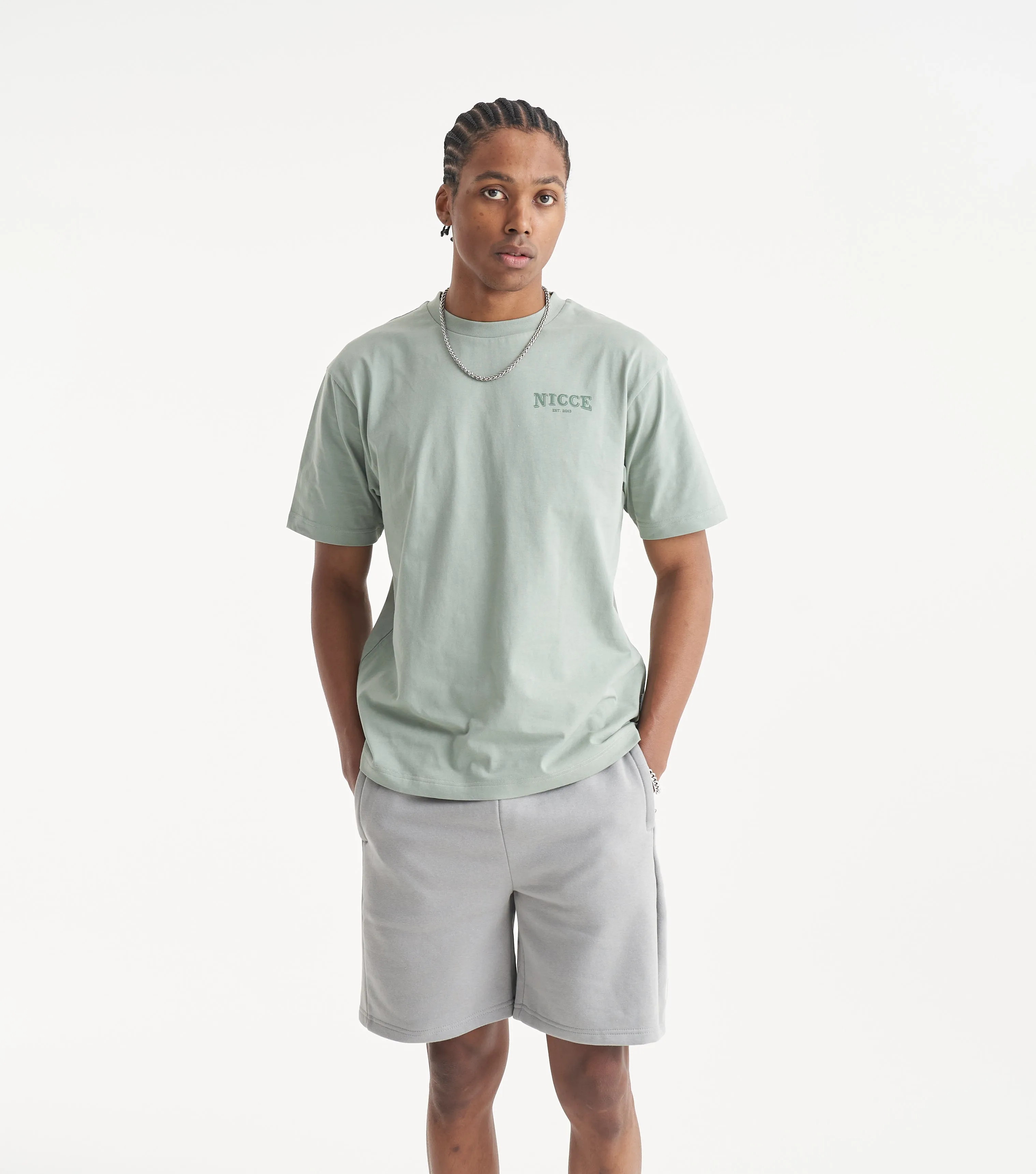 NICCE Mens Hotel T-Shirt | Sage sold by Nicce product image thumbnail 5