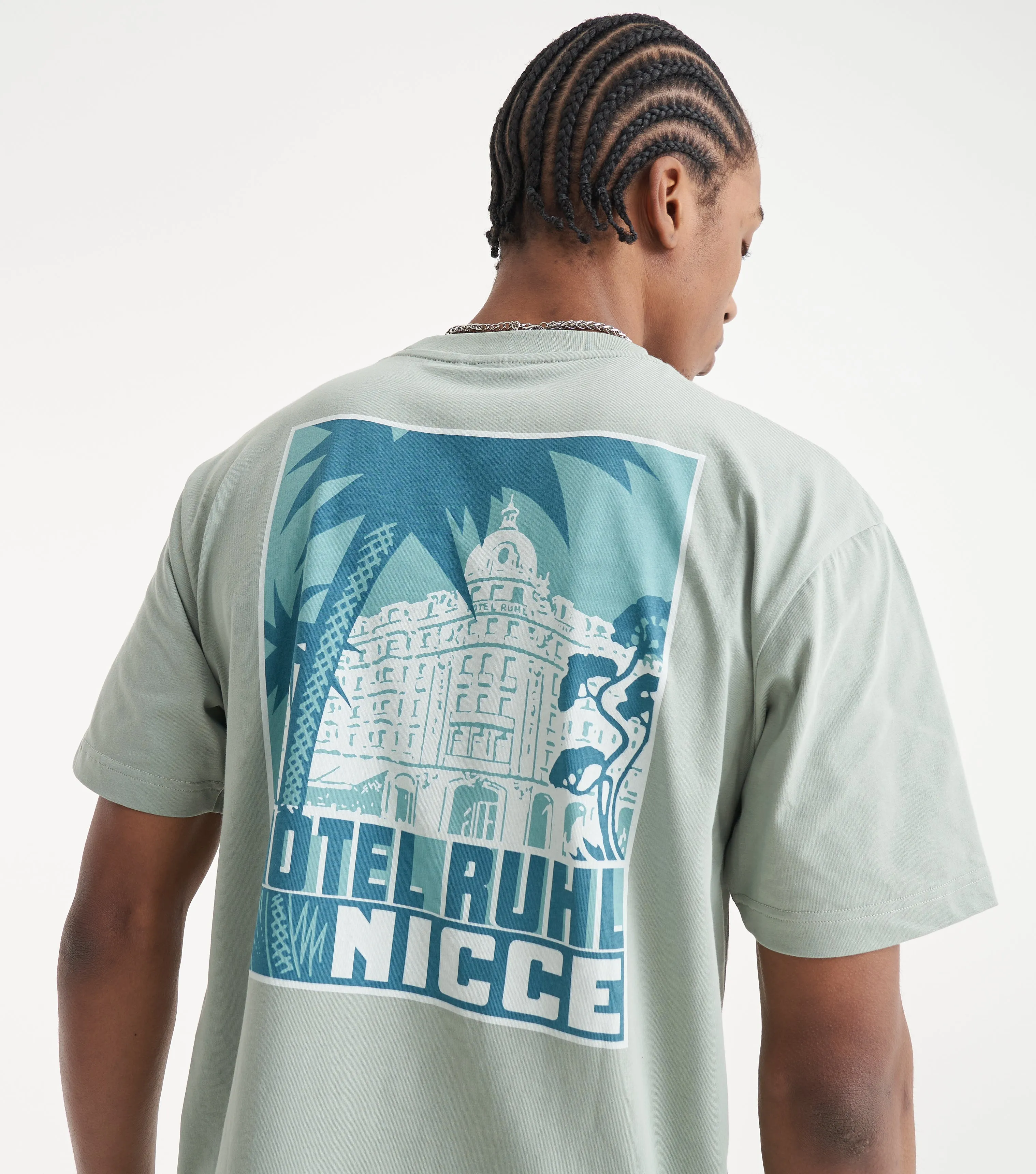 NICCE Mens Hotel T-Shirt | Sage sold by Nicce product image thumbnail 2