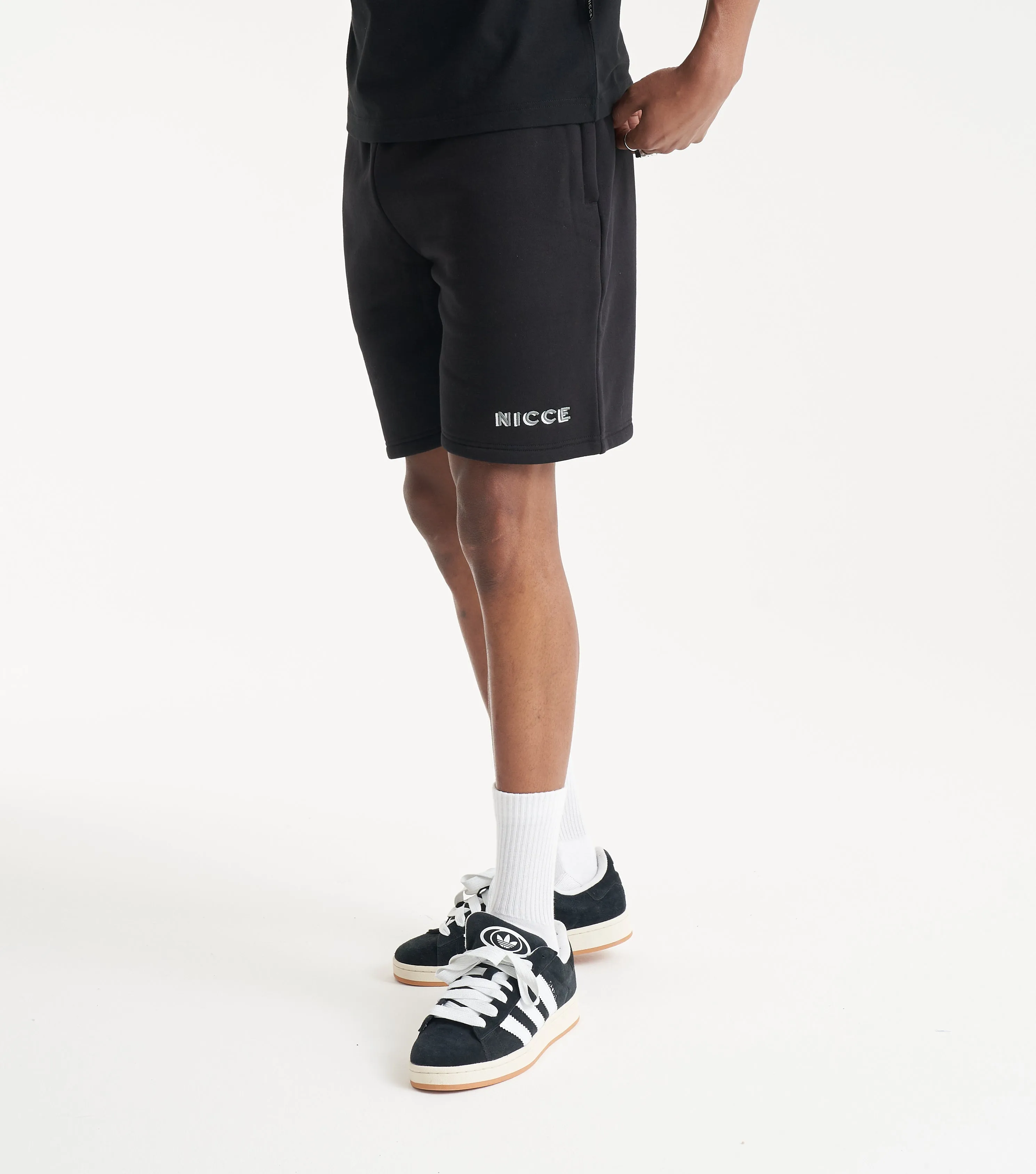 NICCE Mens Forma Shorts | Black sold by Nicce product image thumbnail 2