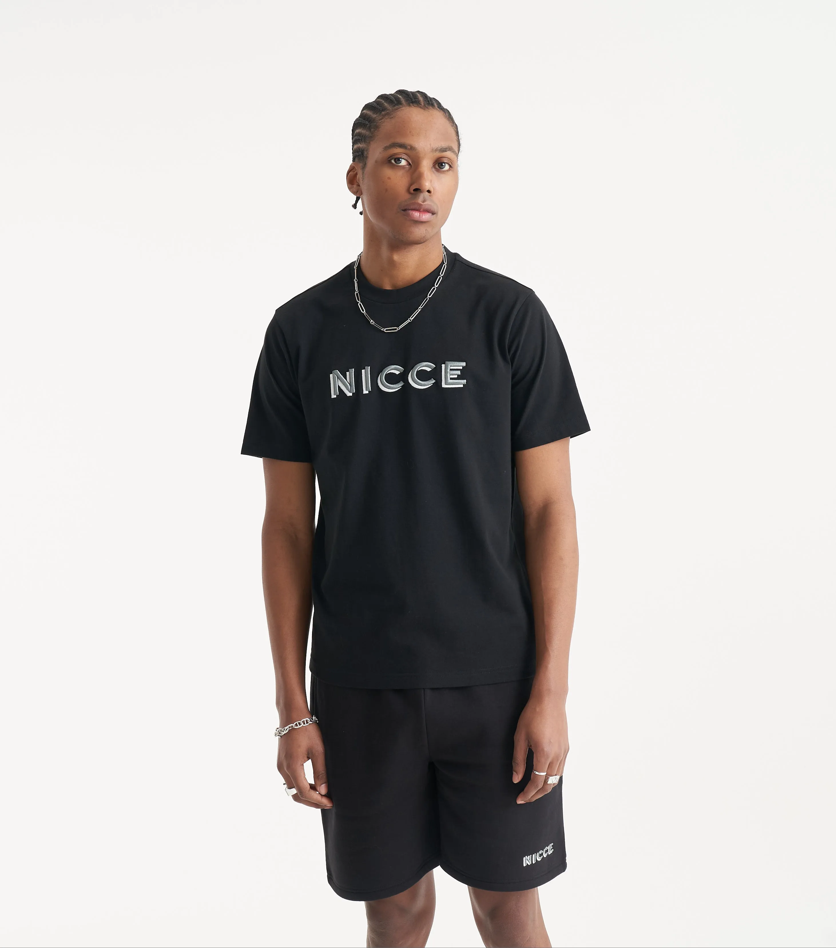 NICCE Mens Forma T-Shirt | Black sold by Nicce product image thumbnail 2