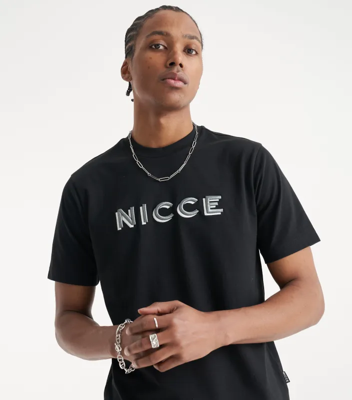 NICCE Mens Forma T-Shirt | Black sold by Nicce