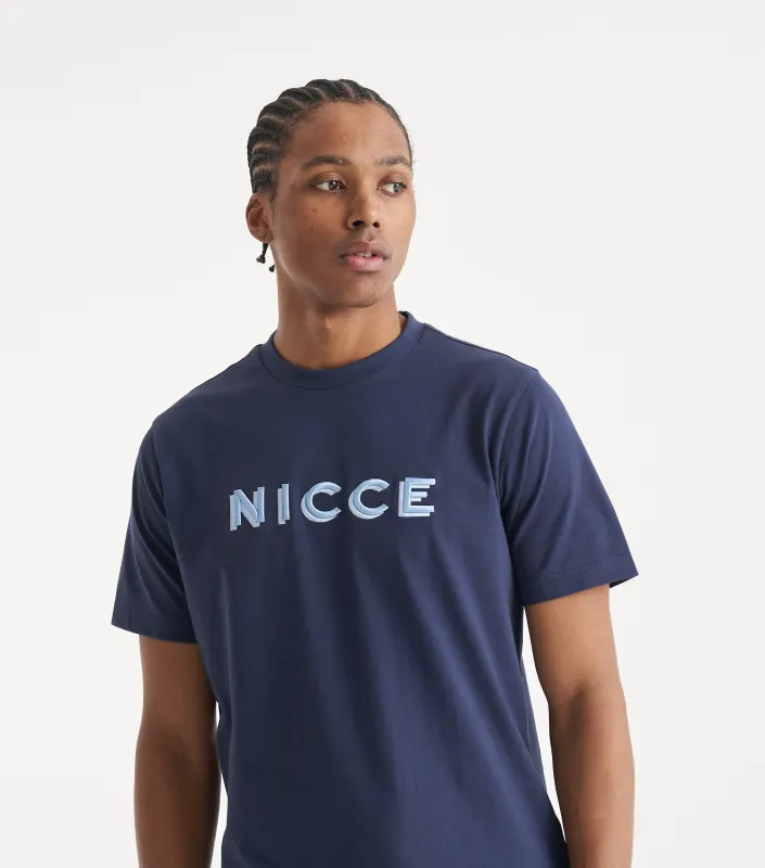 NICCE Mens Forma T-Shirt | Navy sold by Nicce