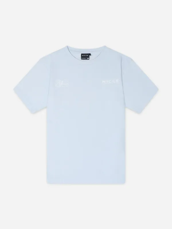 NICCE Mens Resort T-Shirt | Skyway Blue sold by Nicce