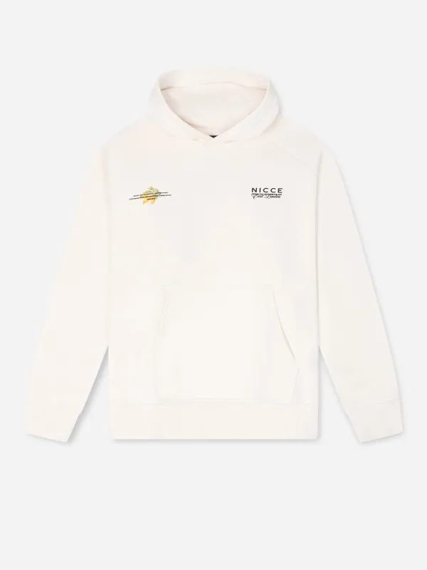 NICCE Mens Tropic Hoodie | Snow White sold by Nicce