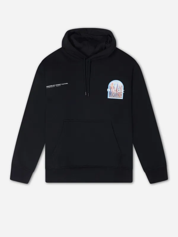 NICCE Mens Surge Hoodie | Black sold by Nicce
