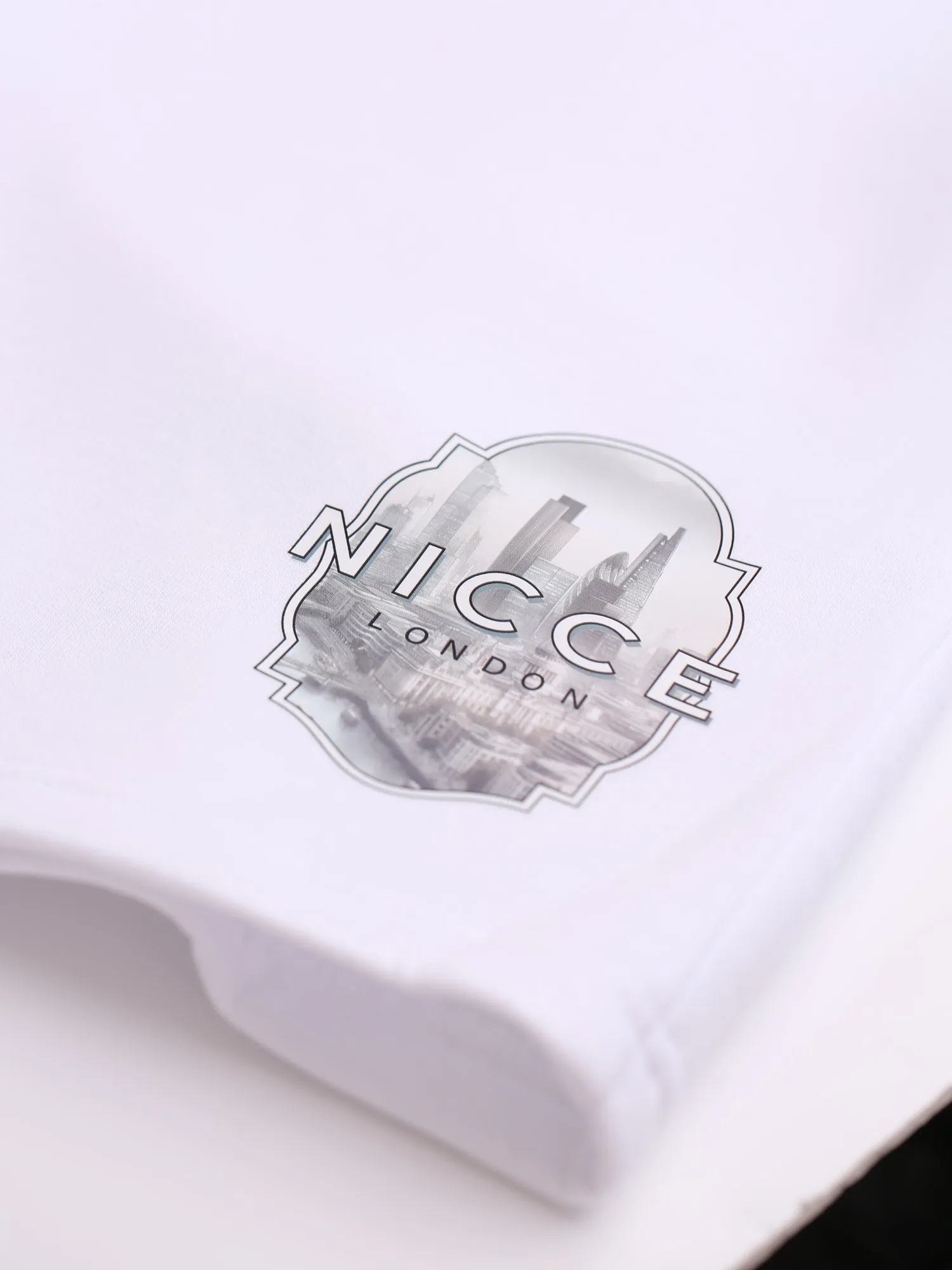 NICCE Mens Vista Shorts | White sold by Nicce product image thumbnail 5