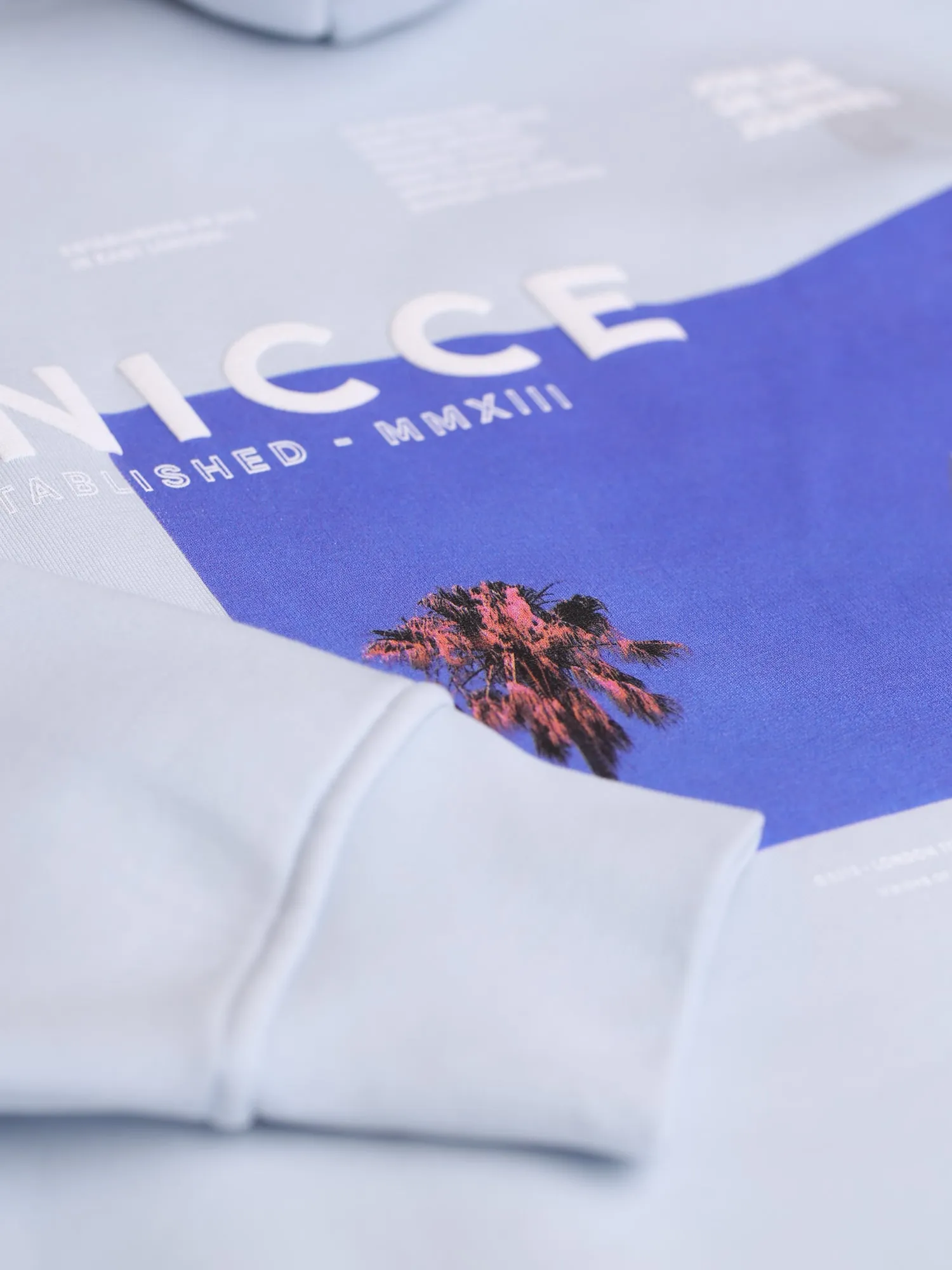 NICCE Mens Resort Hoodie | Skyway Blue sold by Nicce product image thumbnail 2