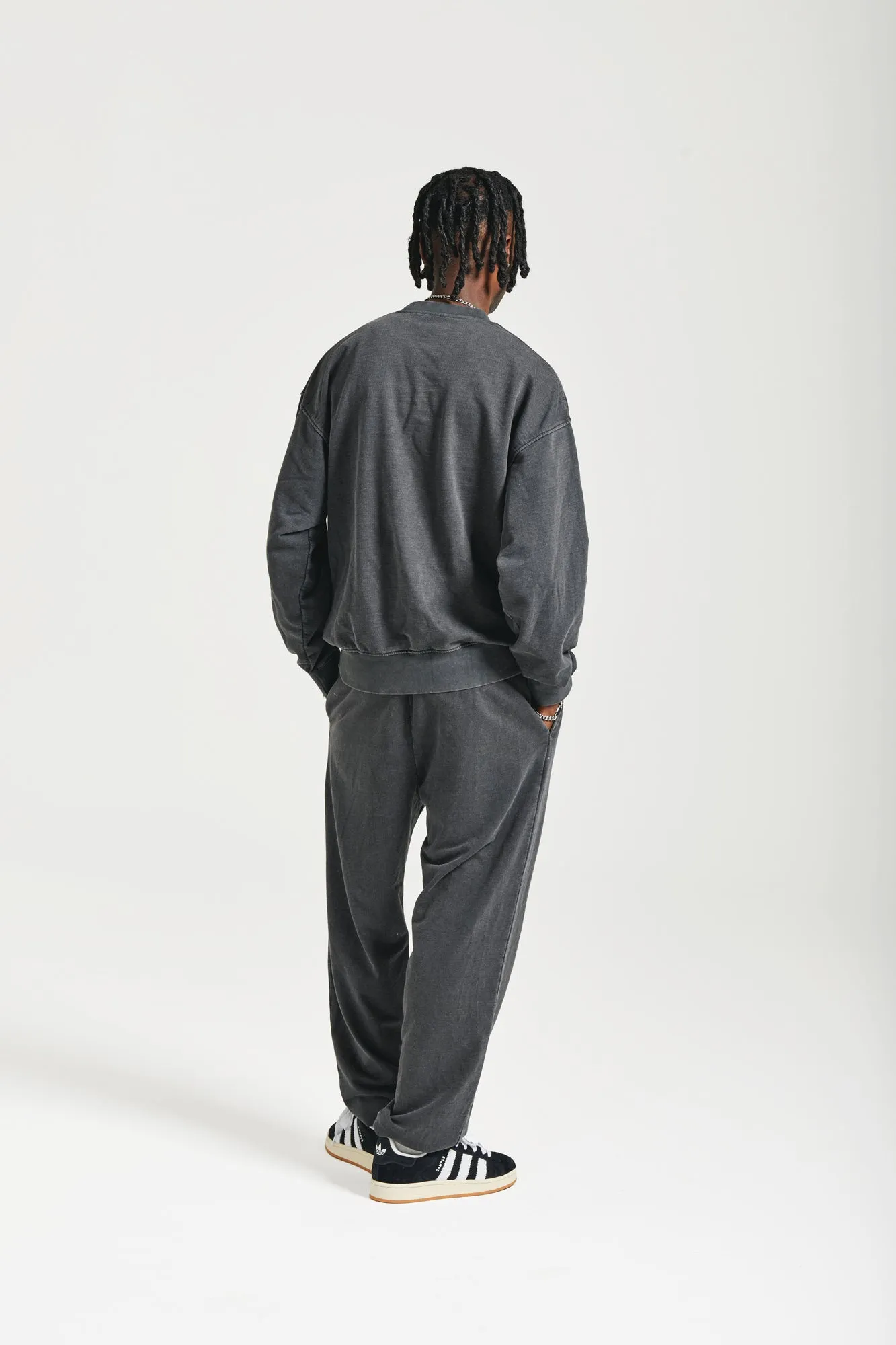 NICCE Mens Mercury Oversized Joggers | Black sold by Nicce product image thumbnail 4