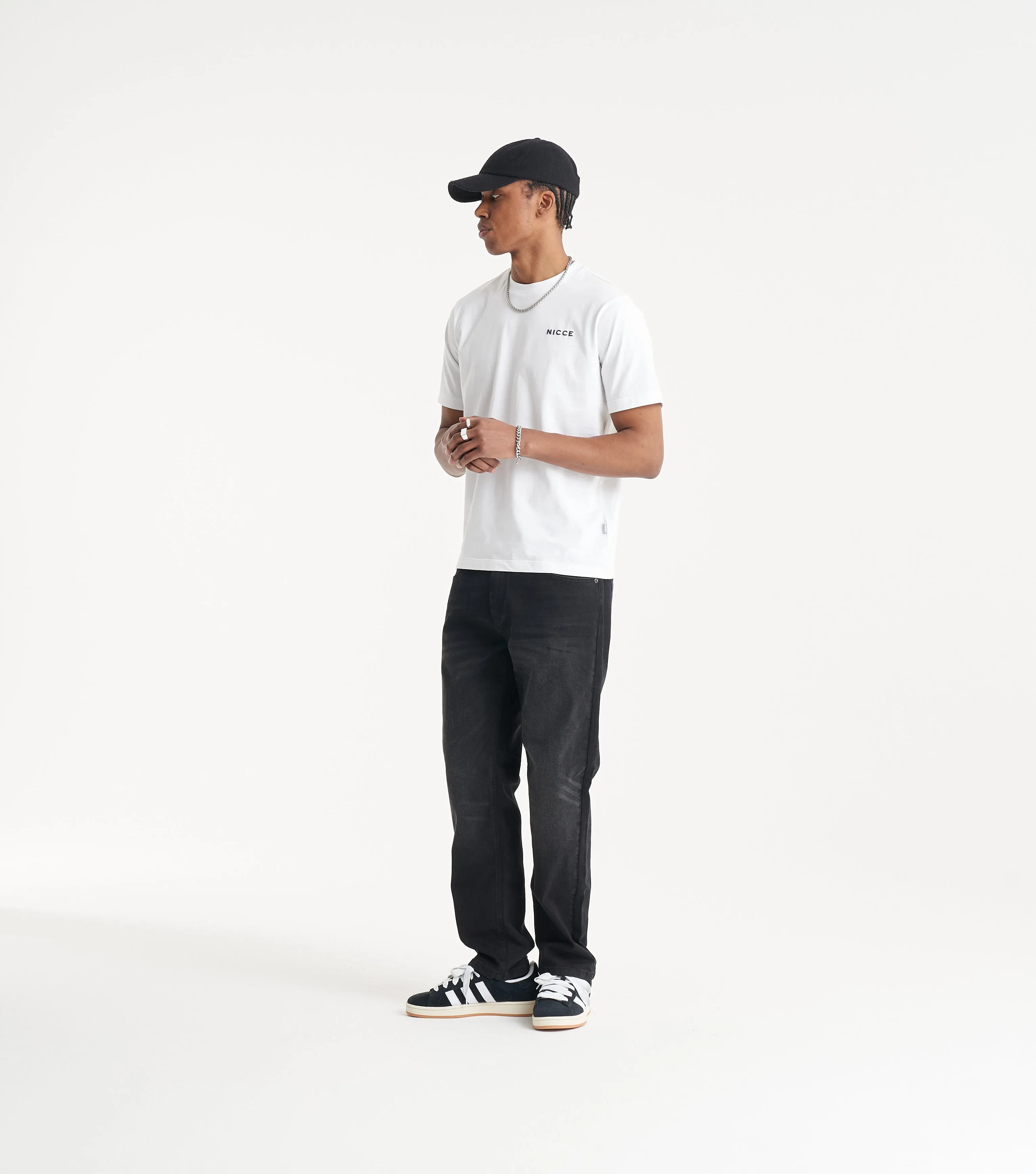 NICCE Mens Venture T-Shirt | White sold by Nicce product image thumbnail 3