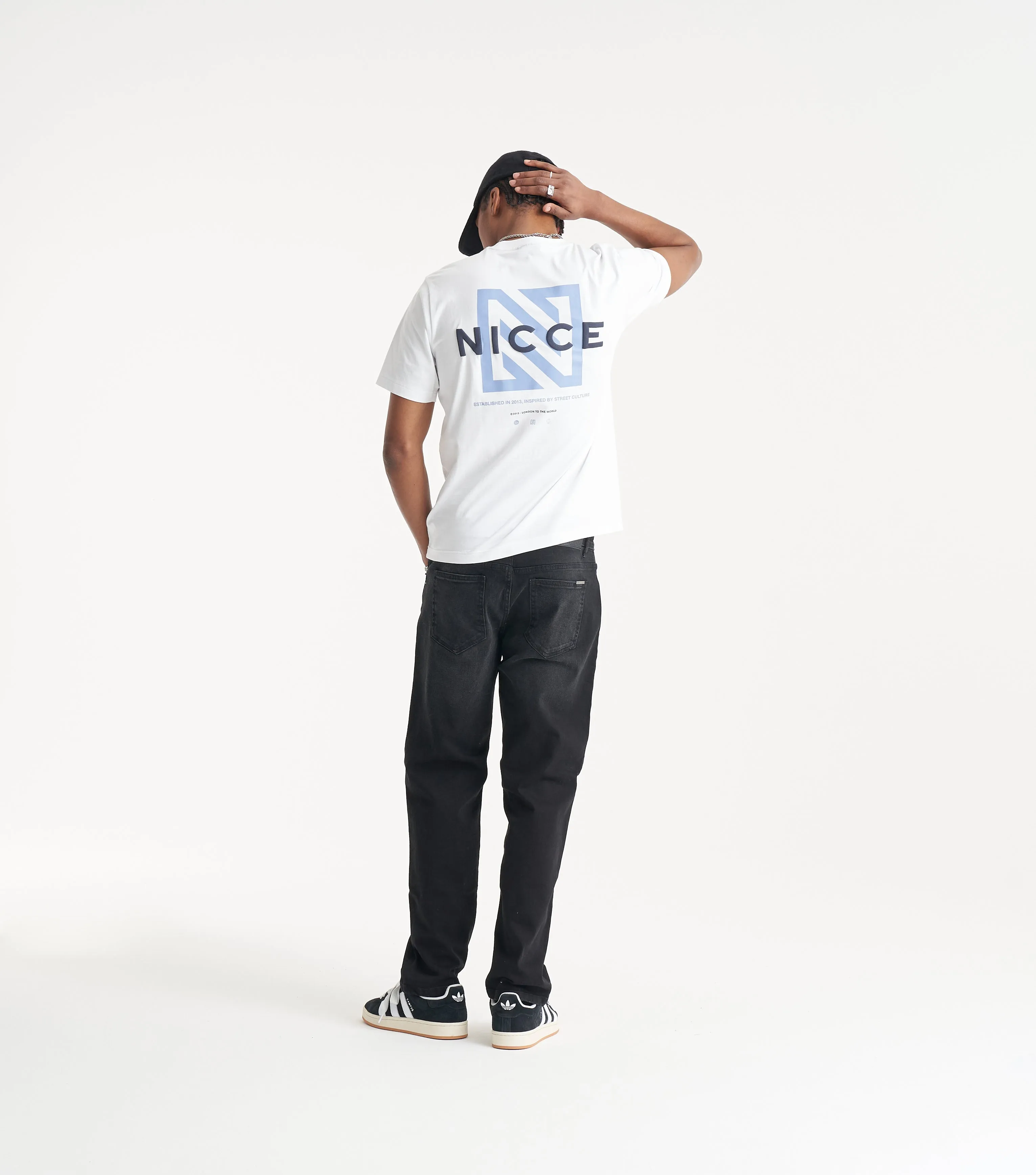 NICCE Mens Venture T-Shirt | White sold by Nicce product image thumbnail 4