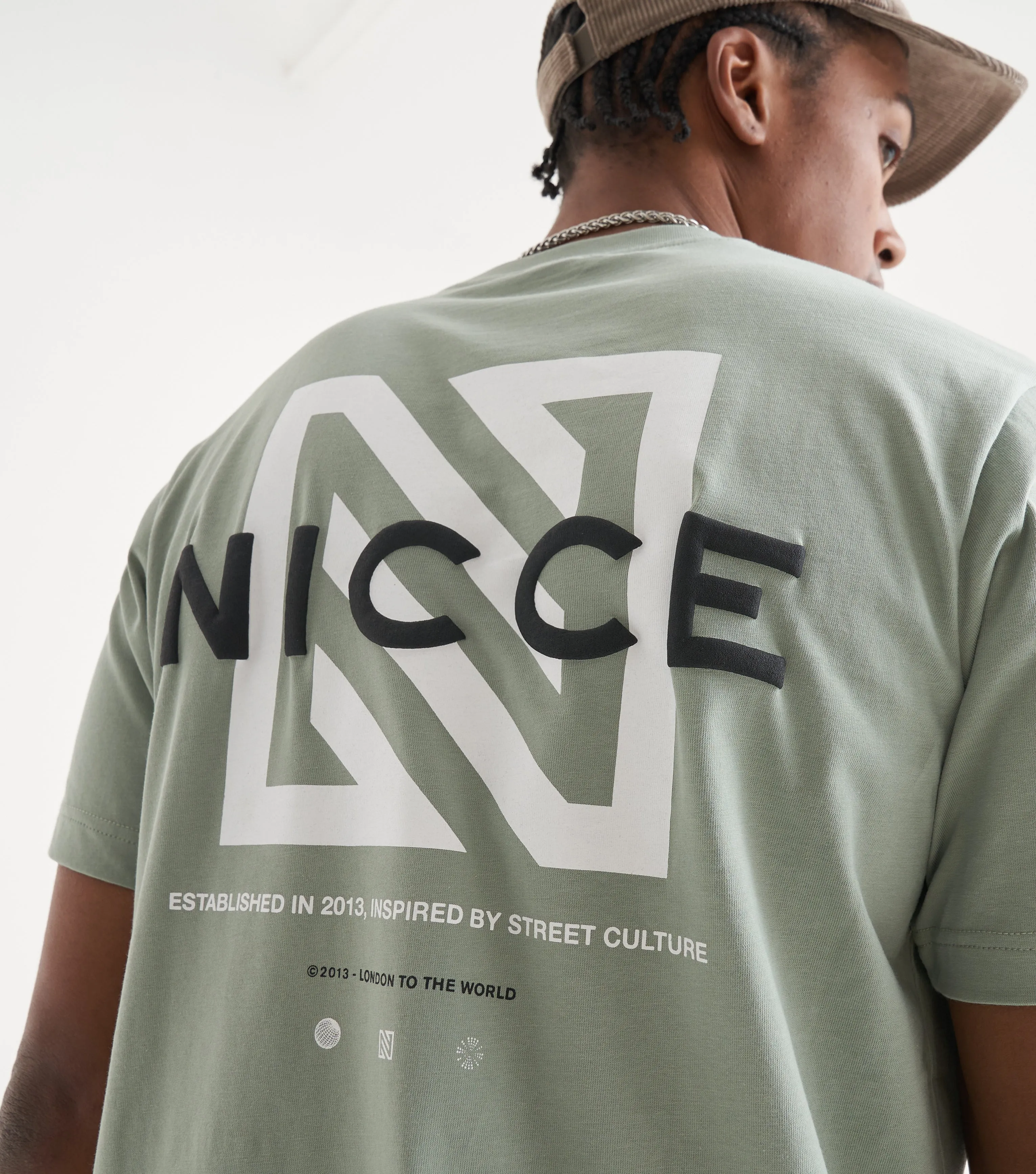 NICCE Mens Venture T-Shirt | Sage sold by Nicce product image thumbnail 2