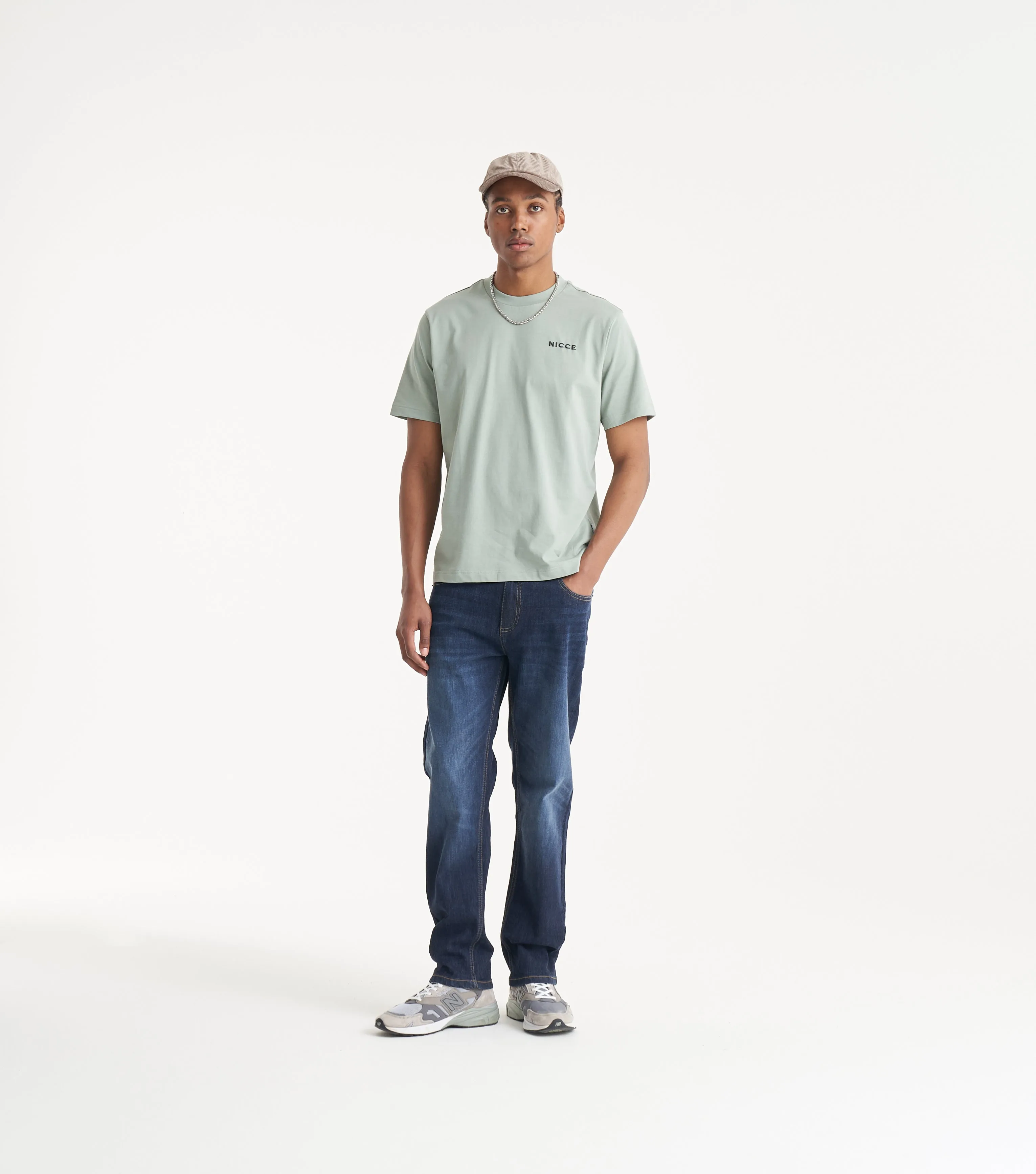 NICCE Mens Venture T-Shirt | Sage sold by Nicce product image thumbnail 4