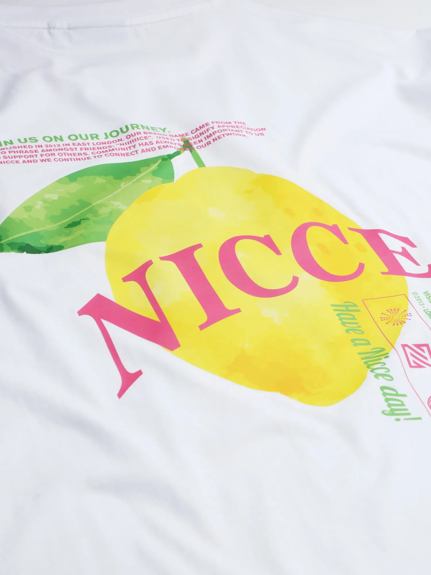 NICCE Womens Lemmy T-Shirt | White sold by Nicce product image thumbnail 4