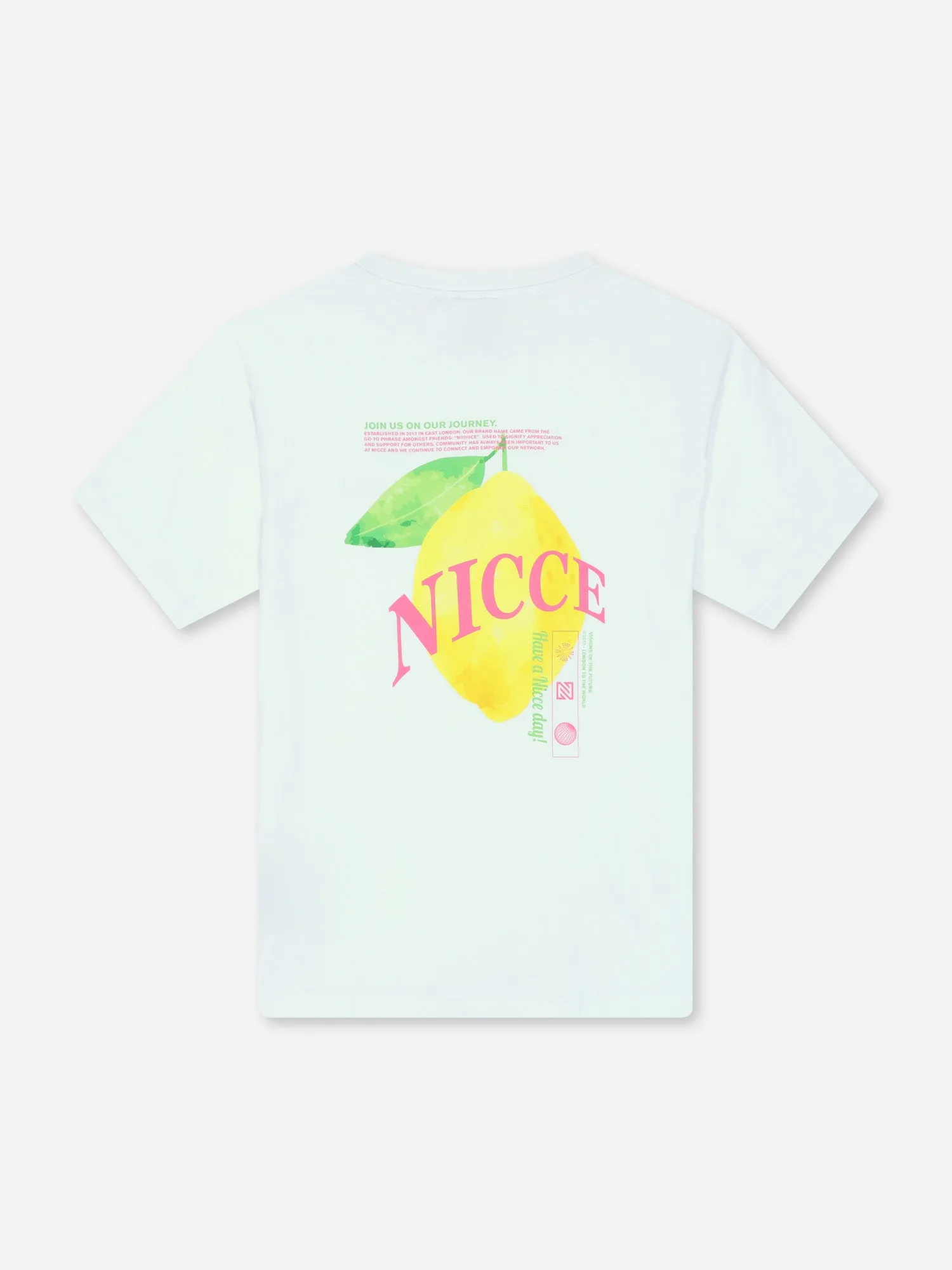 NICCE Womens Lemmy T-Shirt | White sold by Nicce product image thumbnail 2