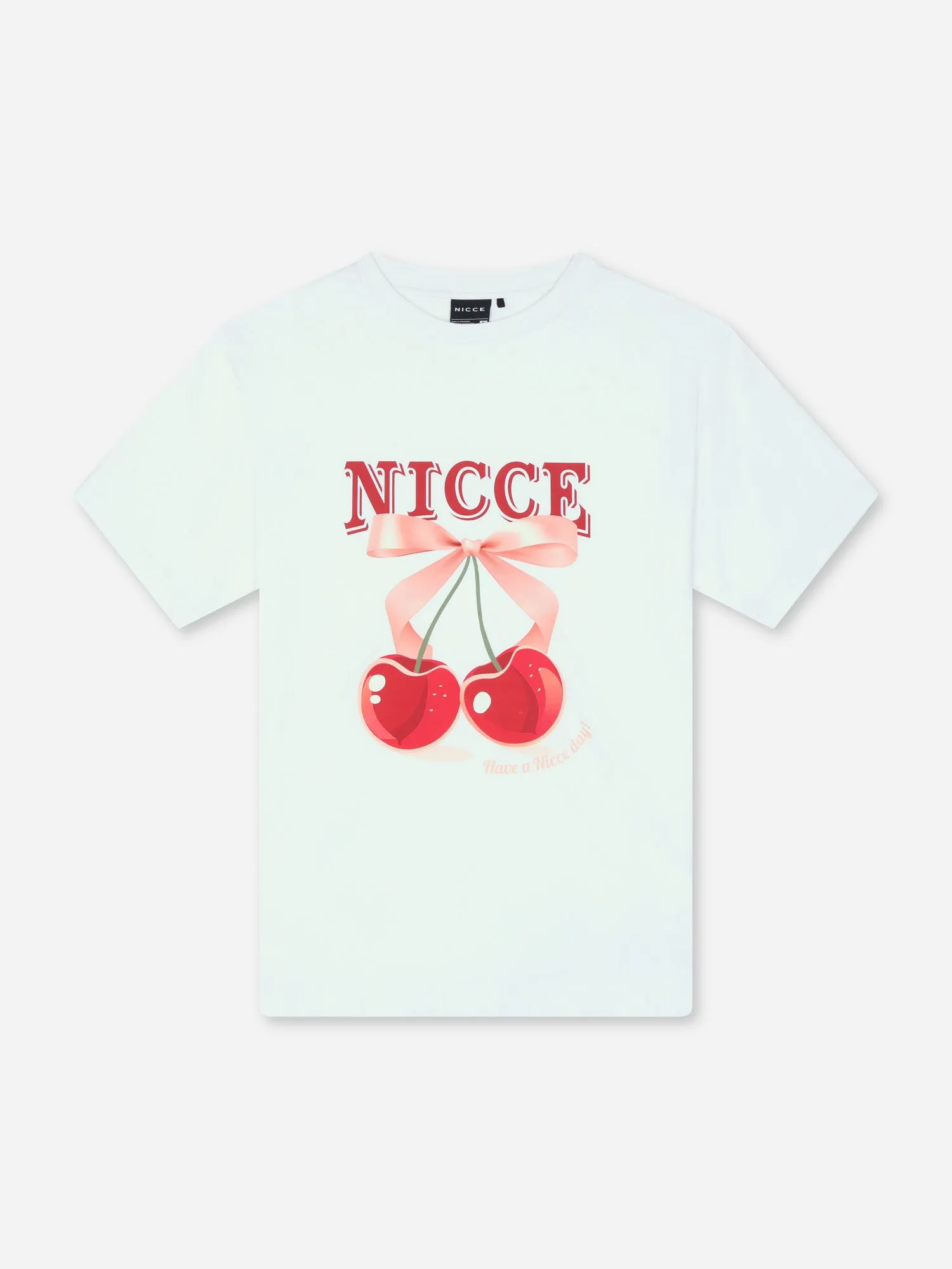 NICCE Womens Cherry T-Shirt | White sold by Nicce product image thumbnail 2