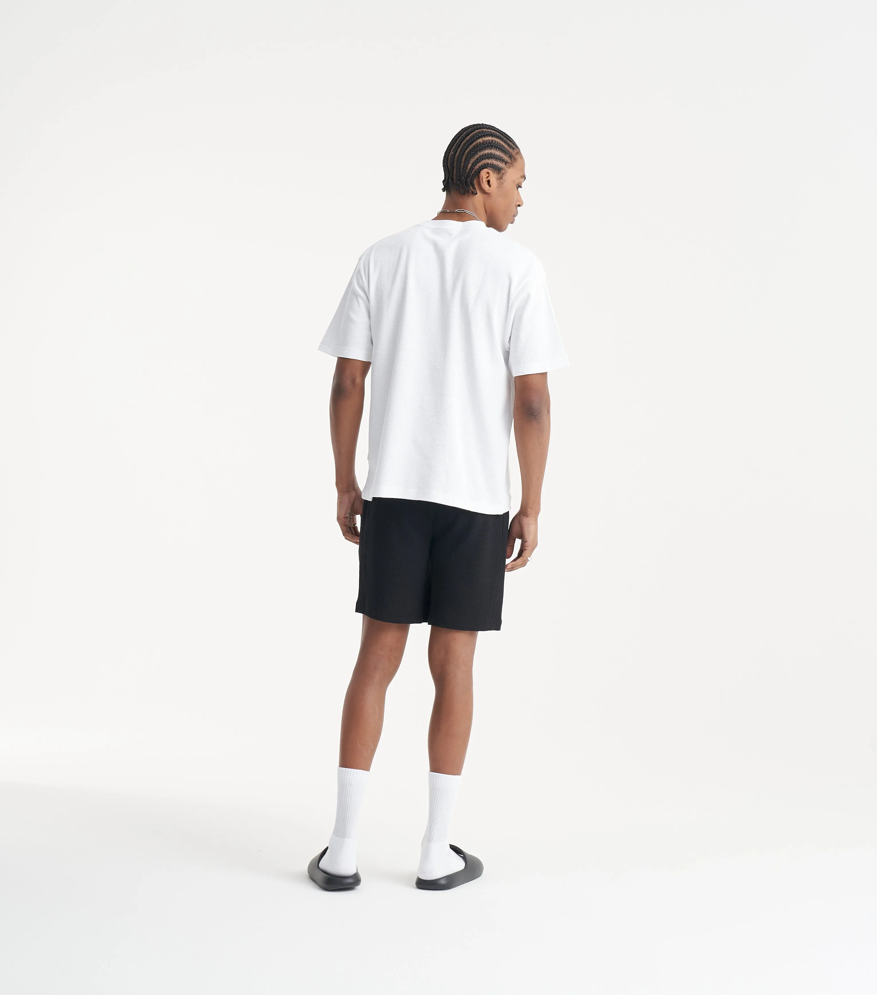 NICCE Mens Waffle T-Shirt | White sold by Nicce product image thumbnail 5