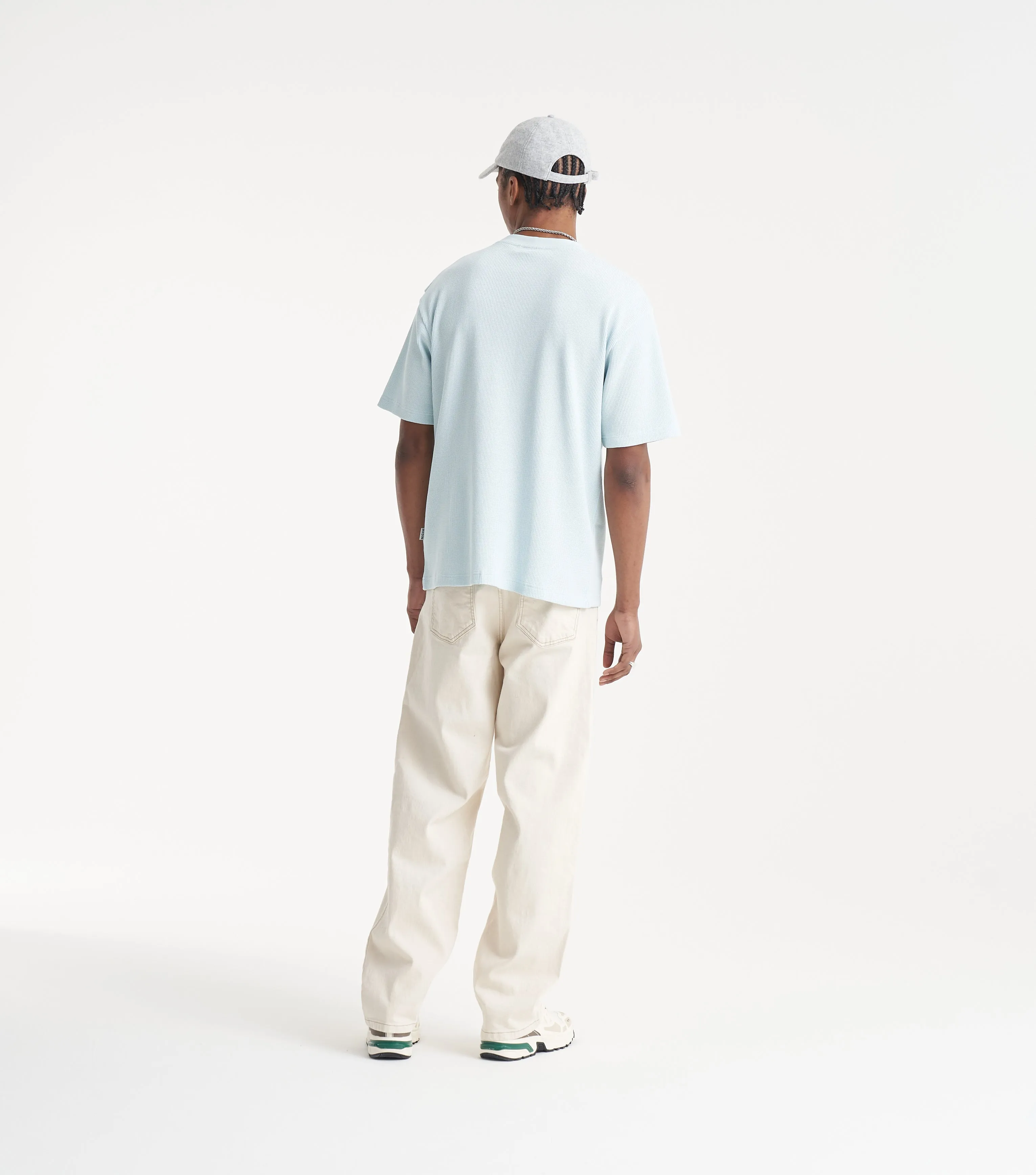 NICCE Mens Waffle T-Shirt | Blue sold by Nicce product image thumbnail 4