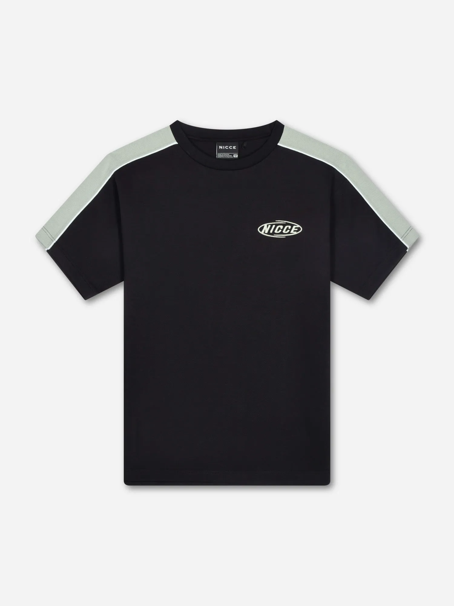 NICCE Mens Revolve T-Shirt & Short Set| Black sold by Nicce product image thumbnail 5
