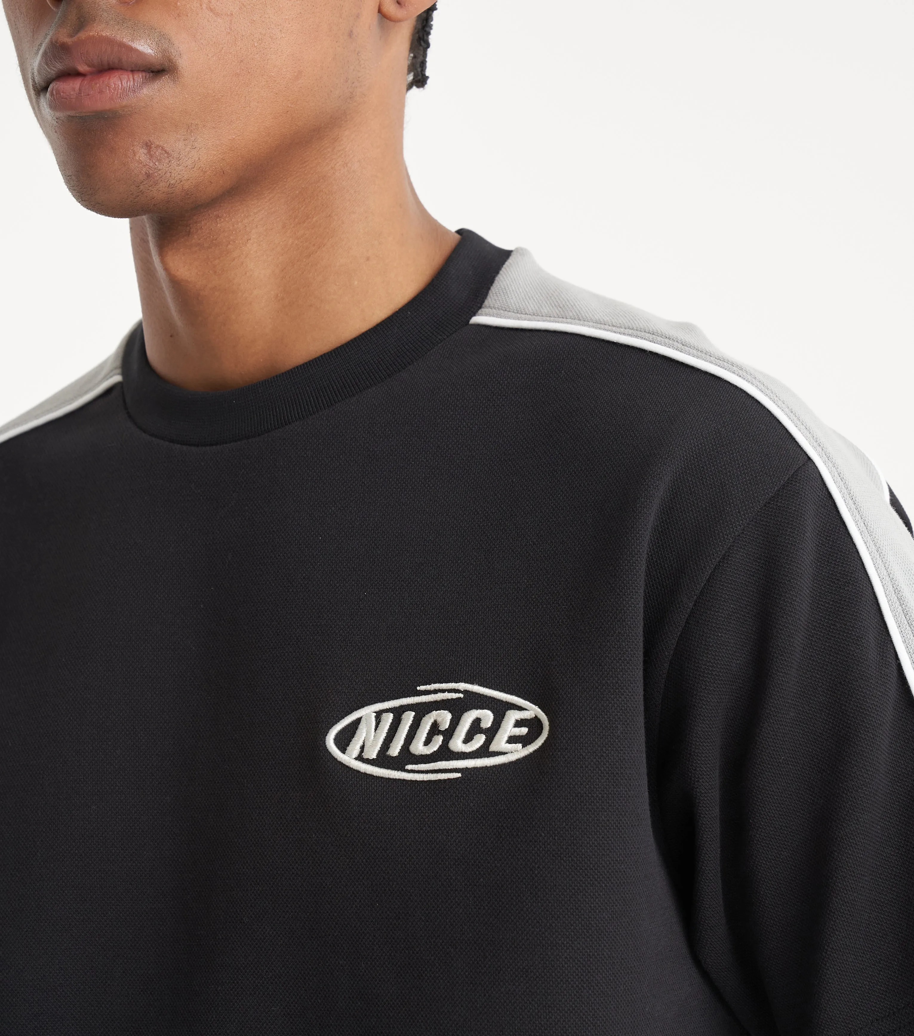 NICCE Mens Revolve T-Shirt & Short Set| Black sold by Nicce product image thumbnail 4