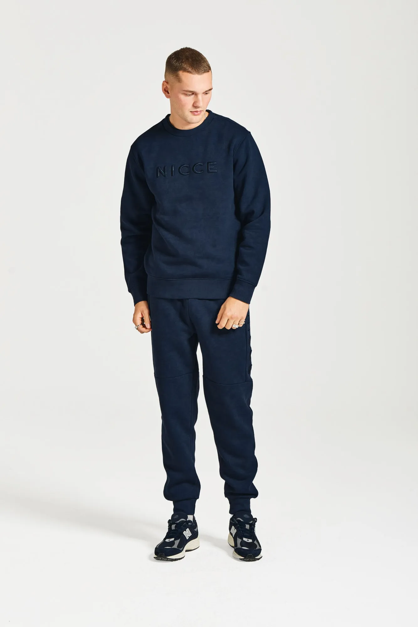 NICCE Mens Mercury Sweatshirt | Navy sold by Nicce
