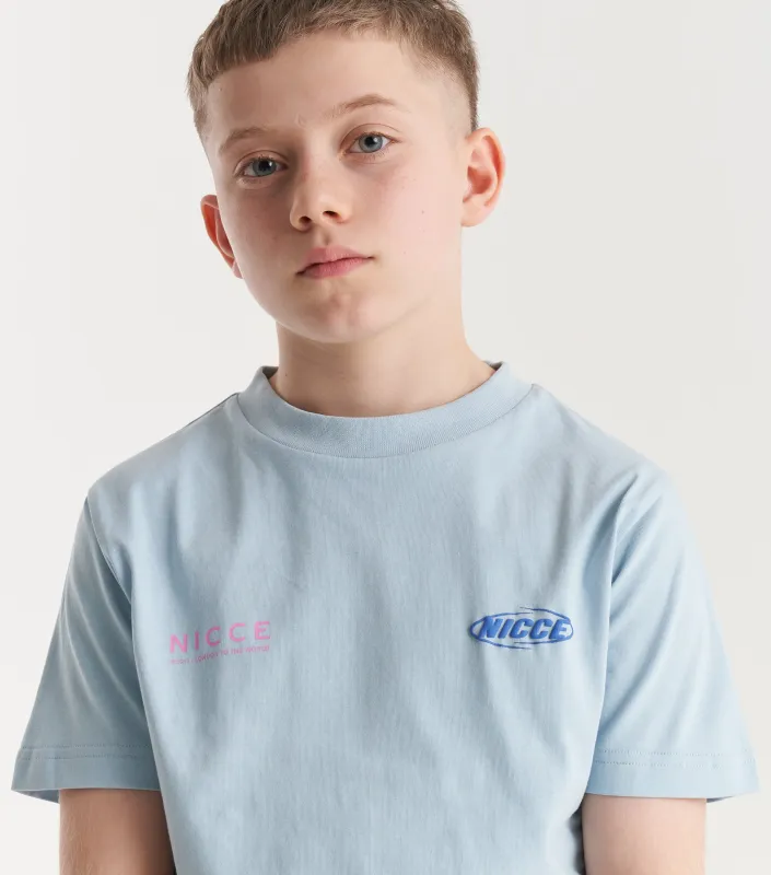NICCE Juniors Tag T-Shirt | Blue sold by Nicce